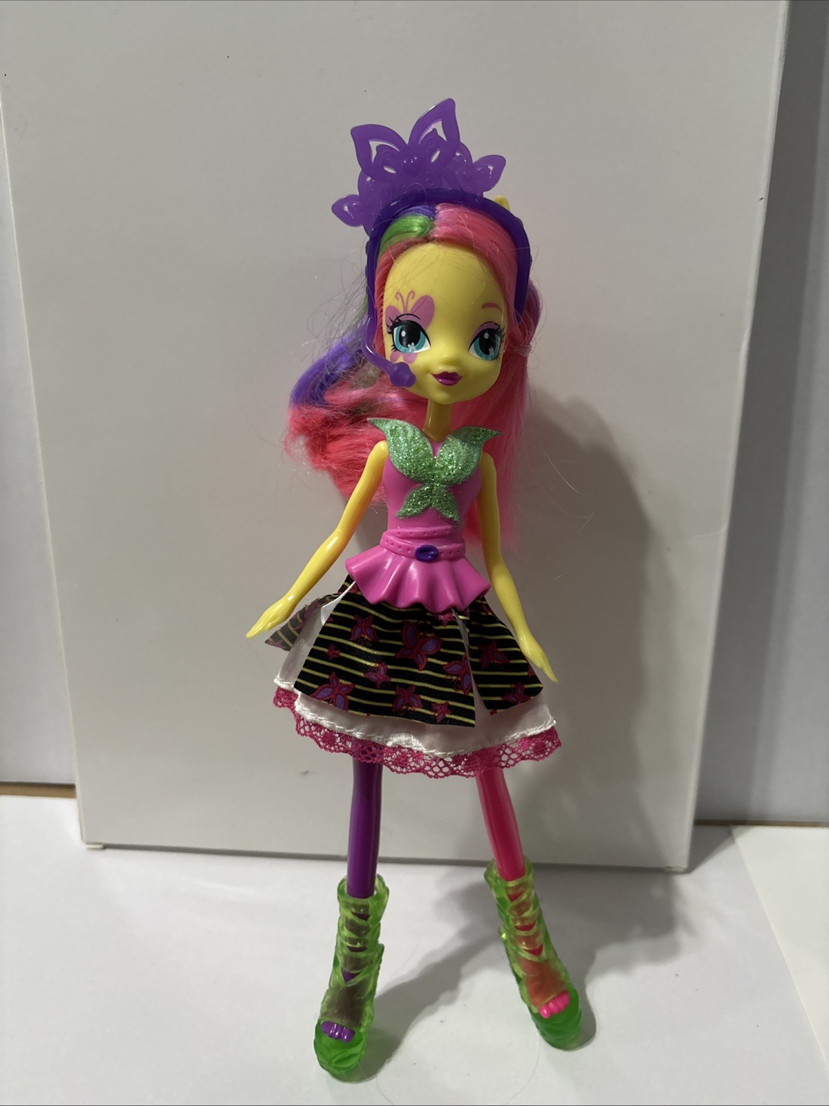 My Little Pony Equestria Girls Neon Rainbow Rocks Fluttershy Doll