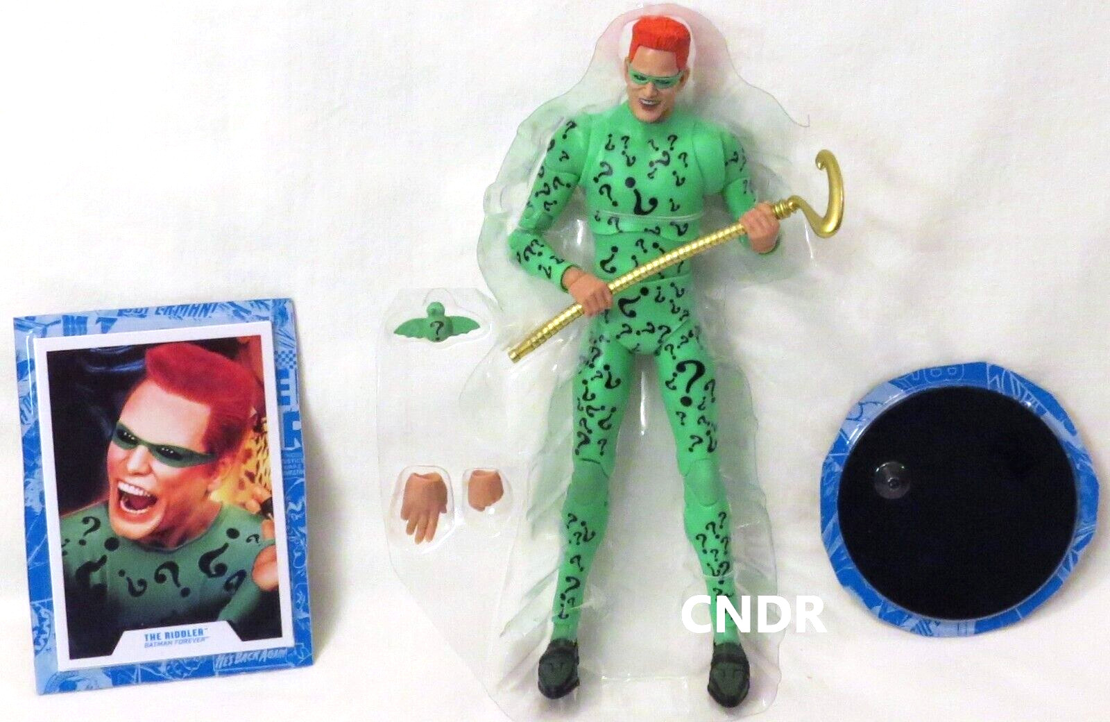 McFarlane DC Multiverse Batman Forever 7&Prime; Figure *RIDDLER* no NIGHTMARE BAT baf!