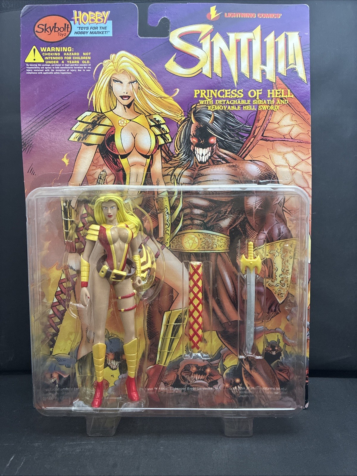 Sinthia Princess Of Hell Skybolt Toys 6” Action Figure TP1-13