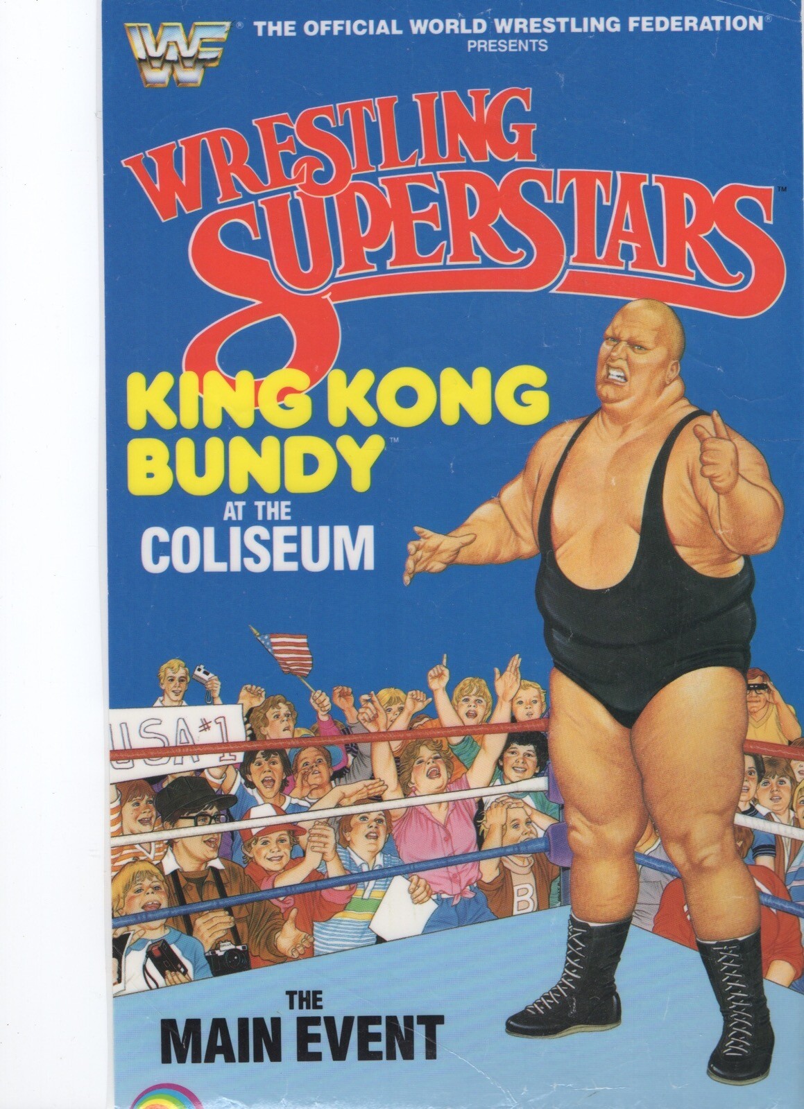 ACTION FIGURE POSTER King Kong Bundy (1985 Series 2) LJN WWF (ACCEPTABLE) #1