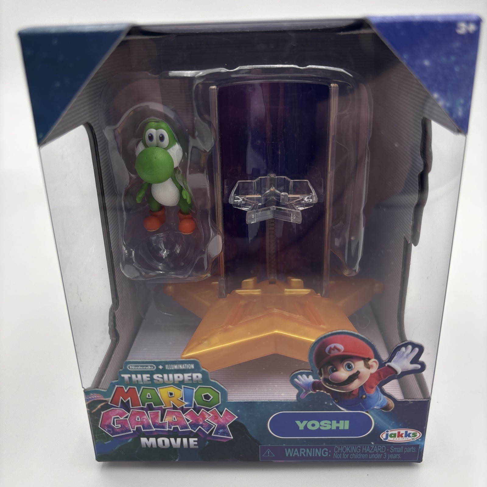 Jakks Pacific Nintendo The 2026 Super Mario Galaxy Movie YOSHI W/ STAR LAUNCHER