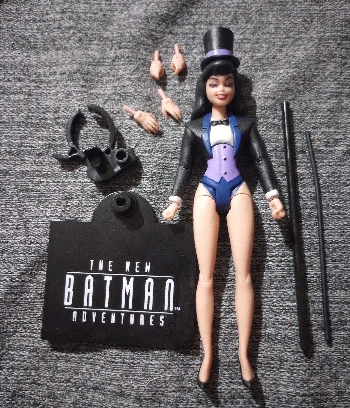 McFarlane DC New Batman Adventures The Animated Series Zatanna 6&Prime; Figure No BAF