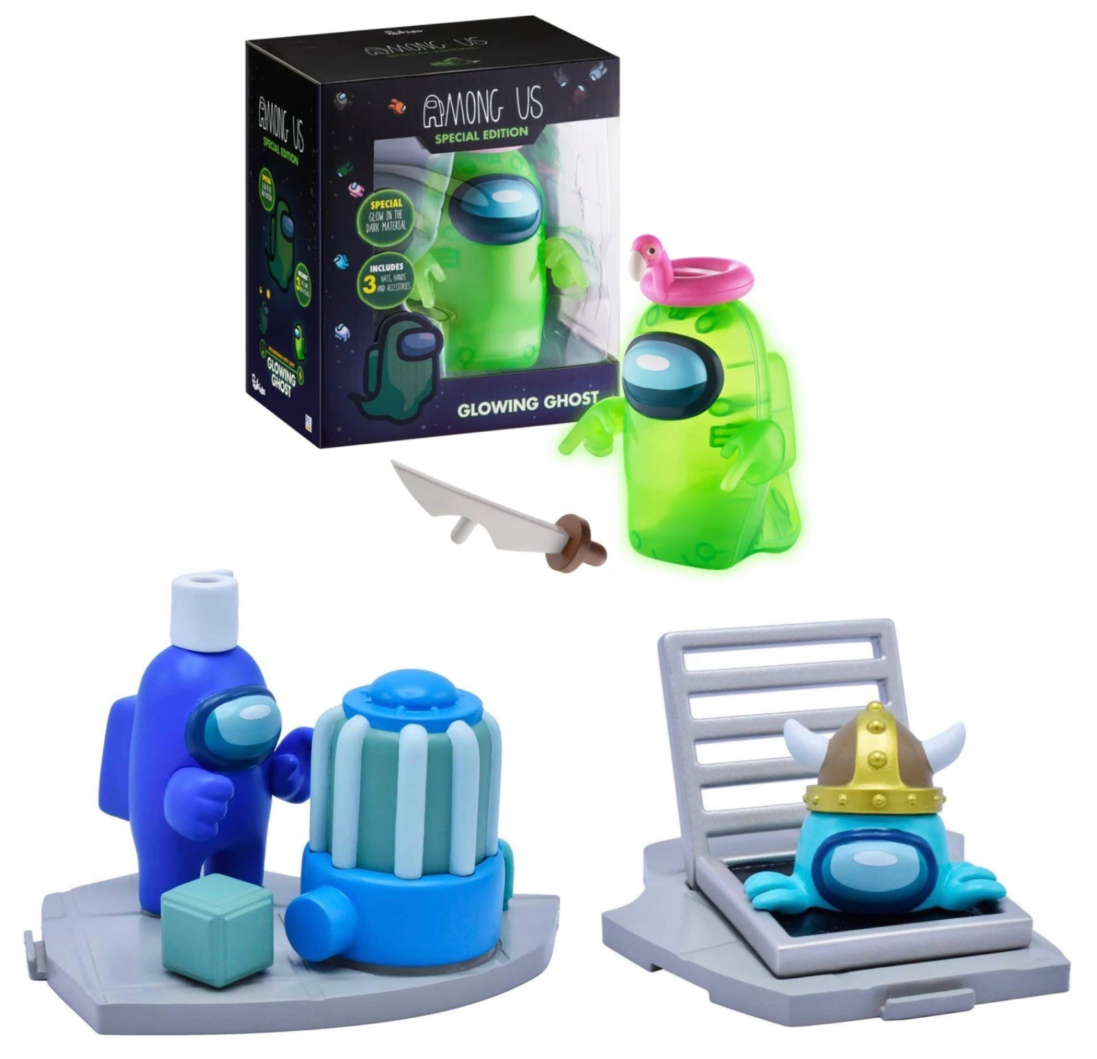 AMONG US *** Lots of 3 Sets *** NEW WITHOUT ORIGINAL PACKAGING AS PICTURED