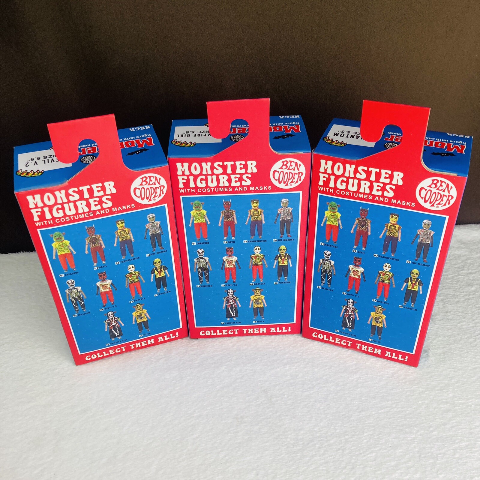 NEW! Ben Cooper Devil Phantom Vampire Girl Monster Costume Kid Doll Figures
