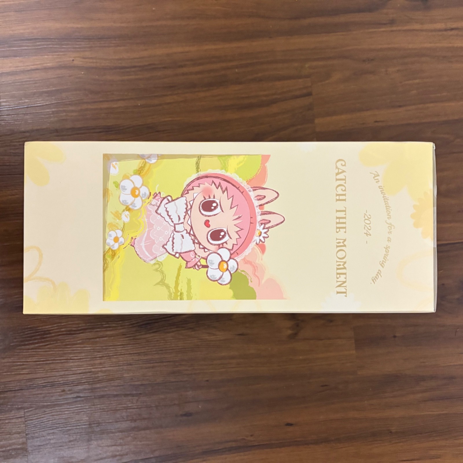 POP MART Monoko fall into spring 40CM Labubu Vinyl Plush New with Box Authentic
