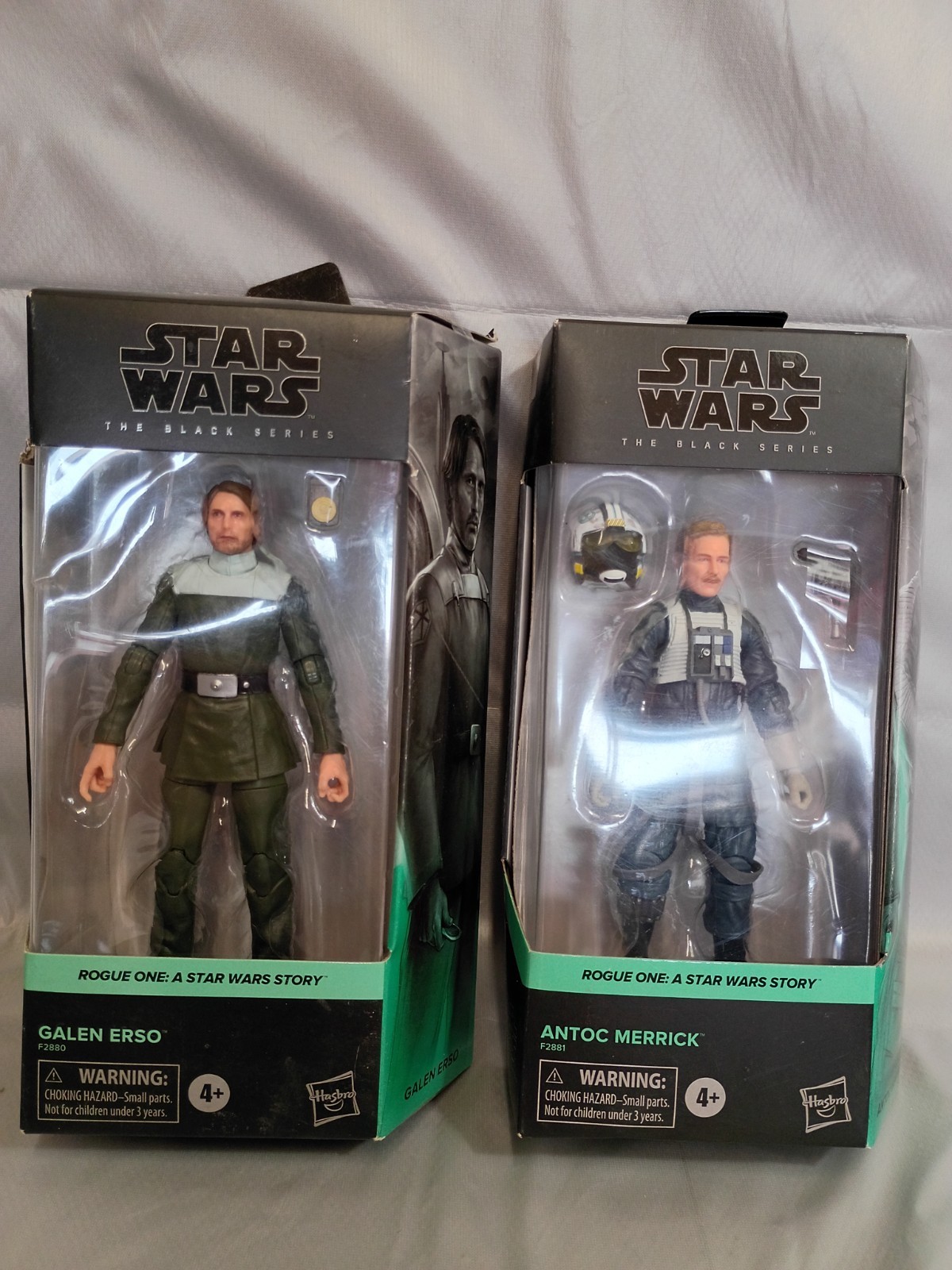 Hasbro 2 Star Wars Action Figures Galen Erso Antoc Merrick Rogue One 0063