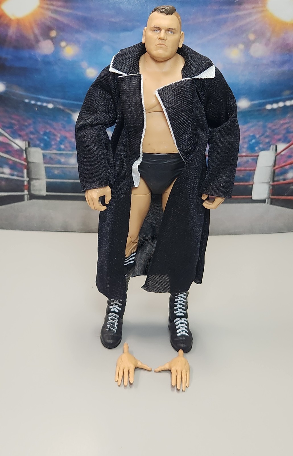 WWE Mattel Elite Ringside Exclusive Walter Gunther Wrestling Action Figure
