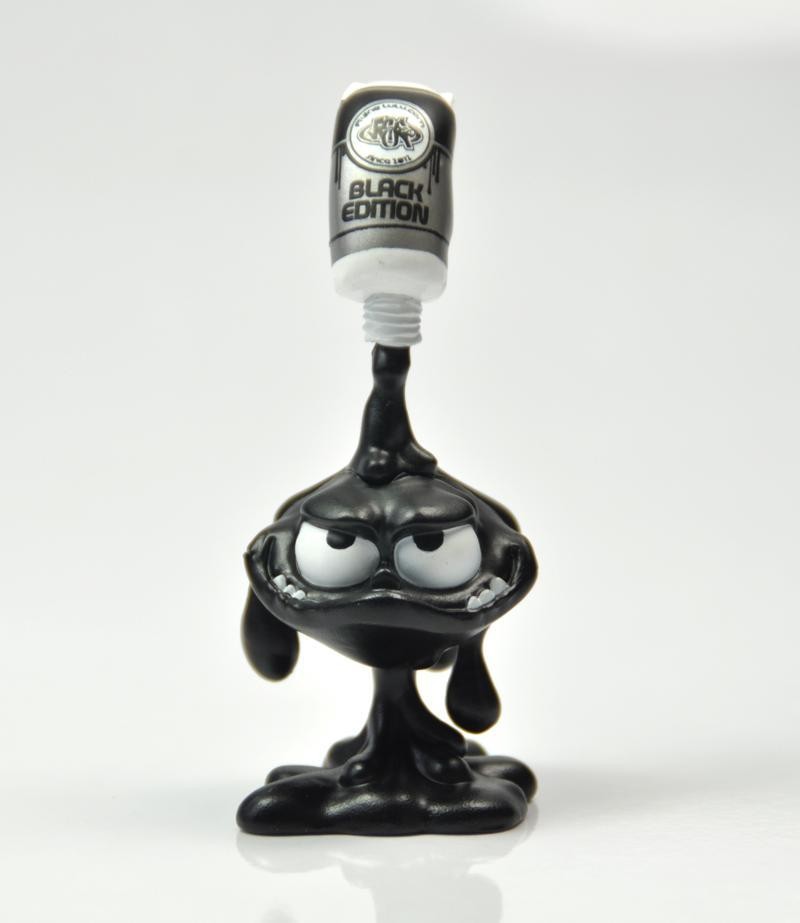 BLACK EDITION TUBE MONSTER DESIGNER VINYL FIGURE VISEONE VISE ONE
