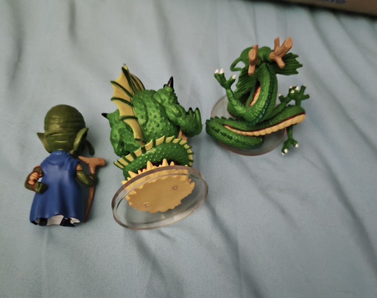 3 Mini Dragon Break Z Figures Mini Sized