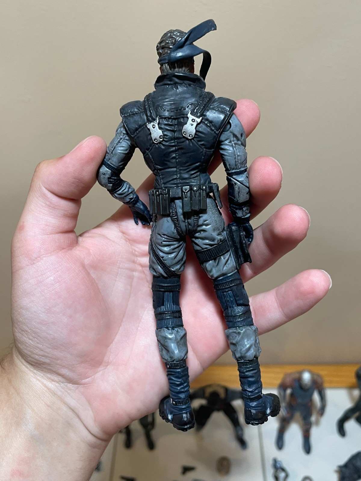 Metal Gear Solid Figure Lot Snake Raiden Ray Grey Fox Wolf Psycho McFarlane READ