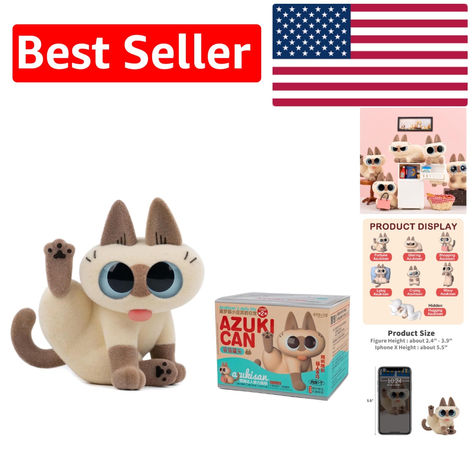Nobeko Azukisan&rsquo;s Daily Series 2 Miniature Blind Box Figure – Kawaii Collectible