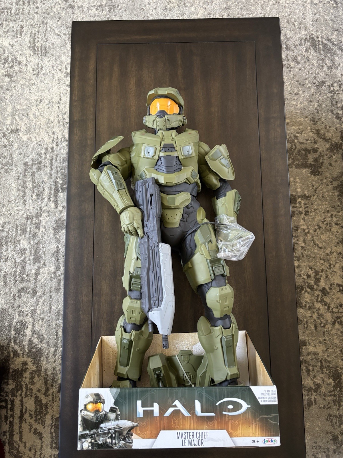HALO 31 » Master Chief Action Figure Jakks Pacific Large In Original Package