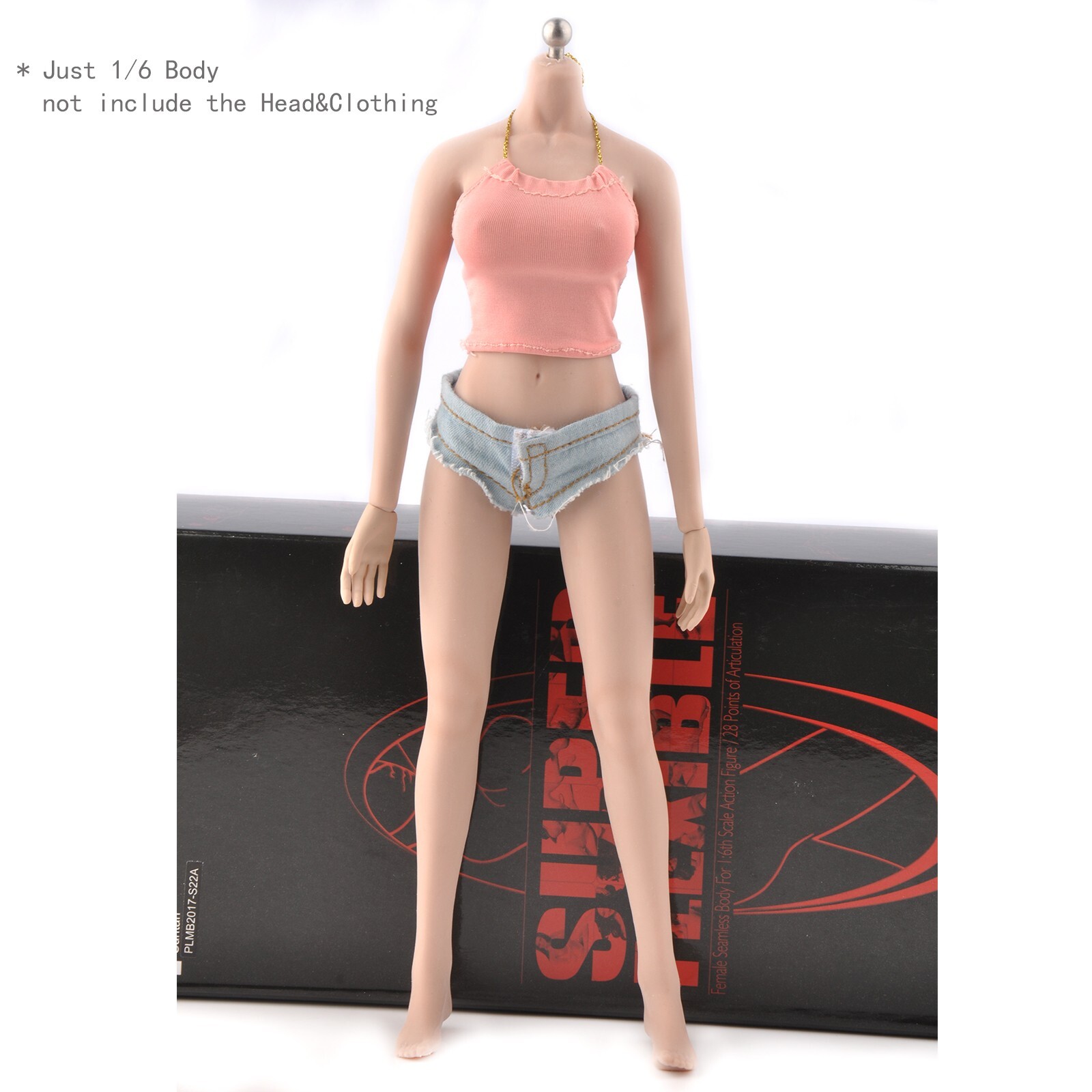 TBleague S09C 1/6 Woman Suntan Super Action Seamless Solider Figure Body Toys