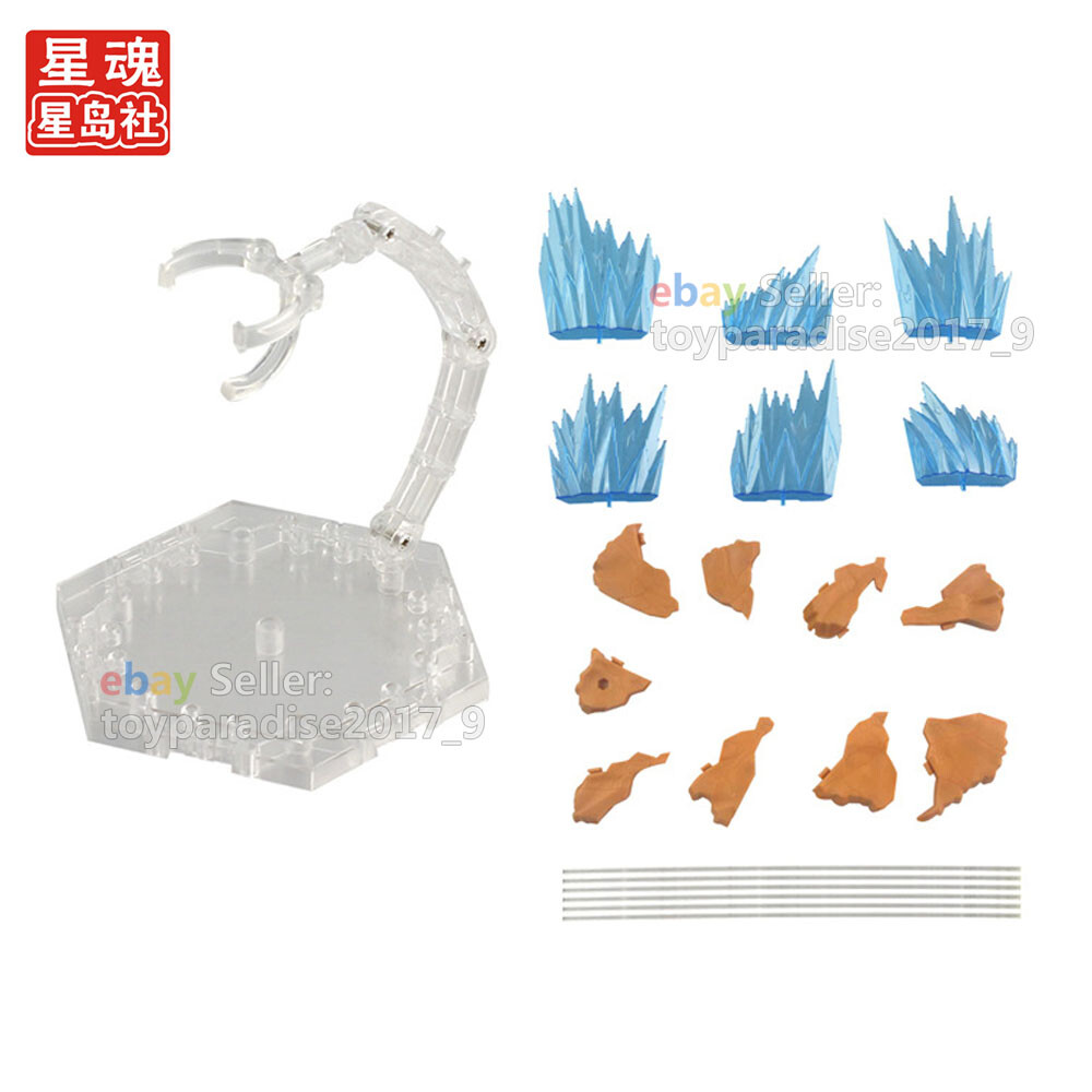 Tamashii Impact Explosion Explode Rock Ground Aura Effect For Figma Gundam Model