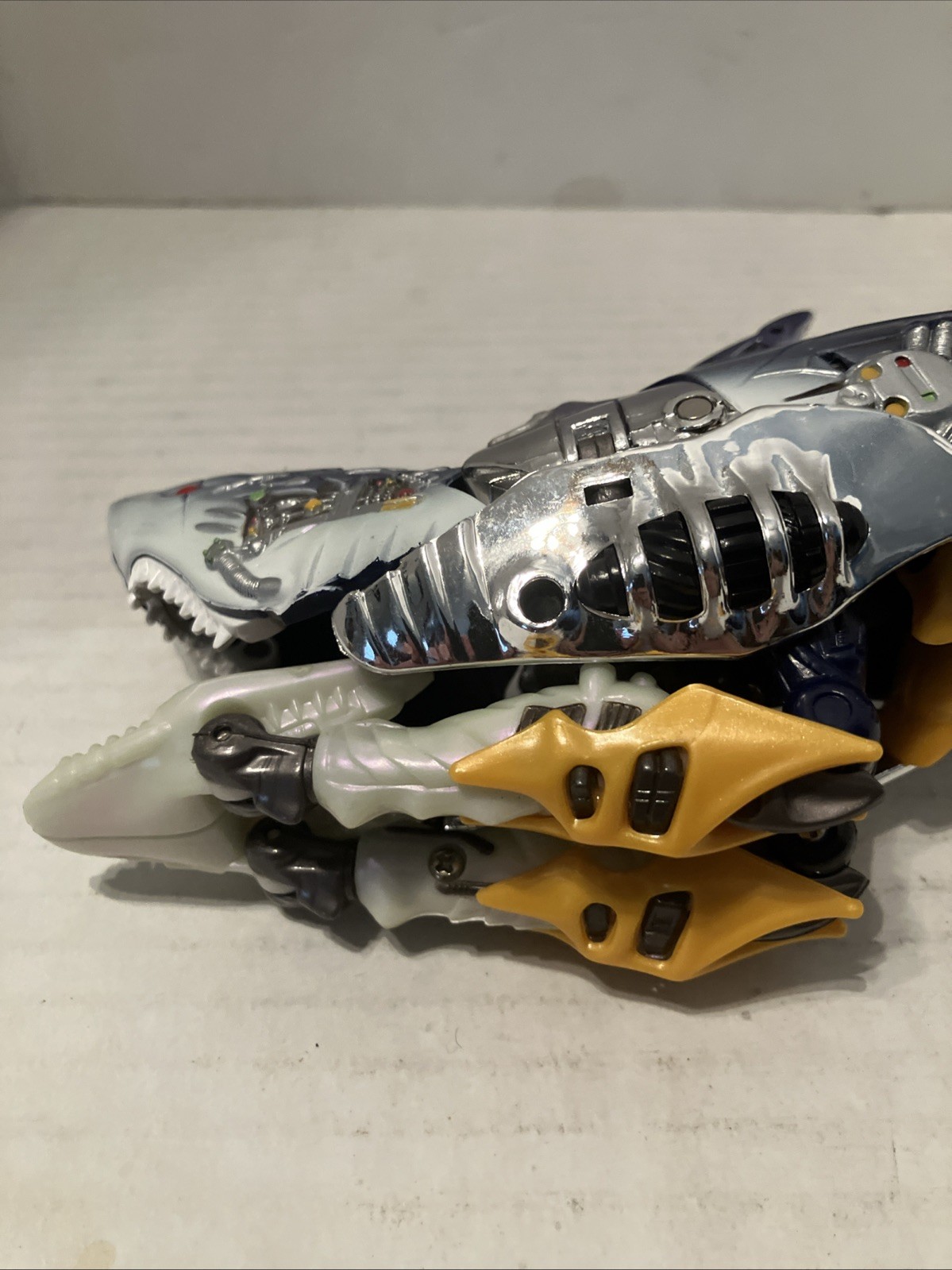 2001 Transformers Robot in Disguise SKY-BYTE Predacon Shark Hasbro Vintage Parts