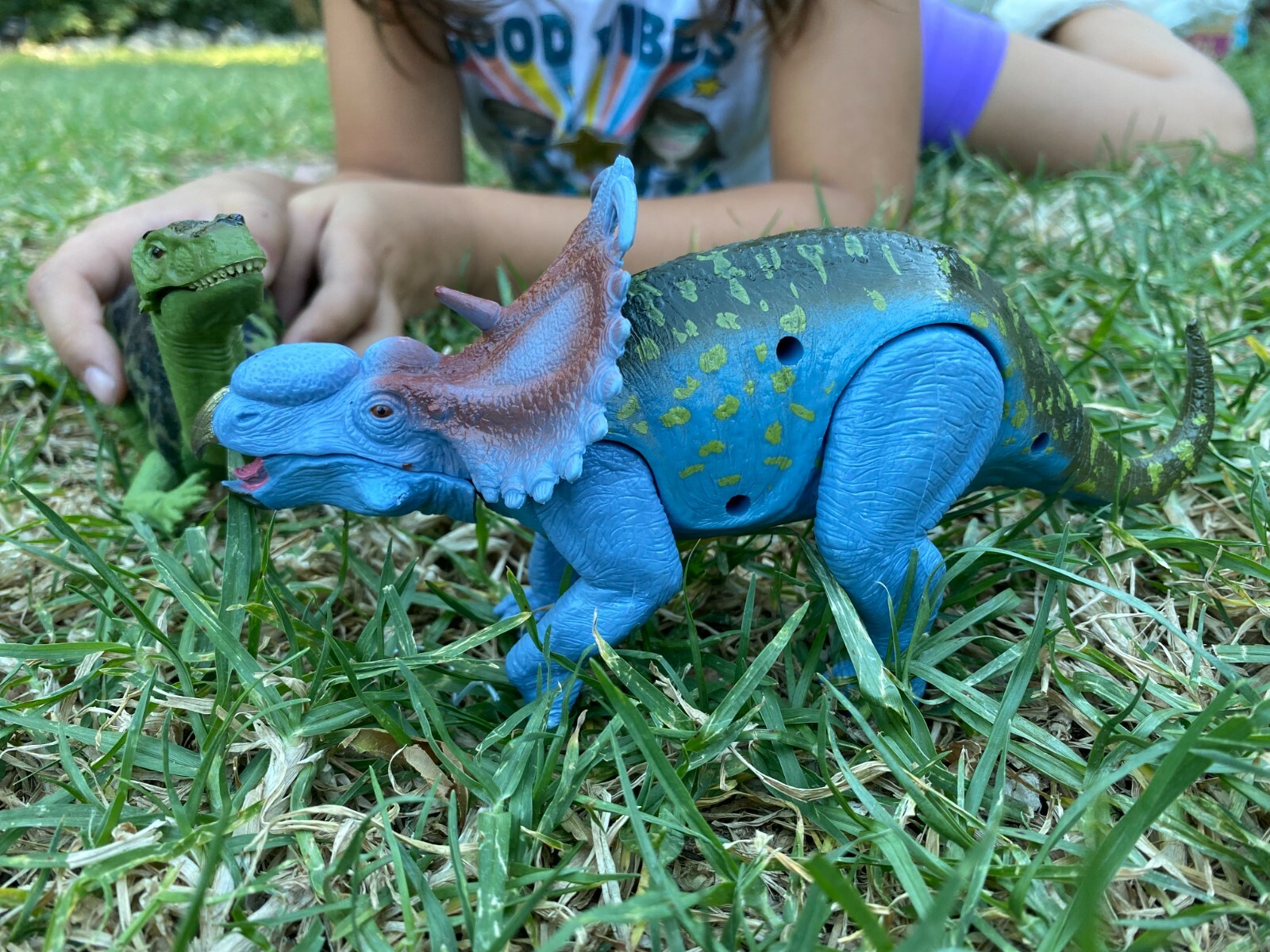 Amazing Detail PACHYRHINOSAURUS Kid Galaxy Poseable Dino Dinosaur Toy Figure NEW