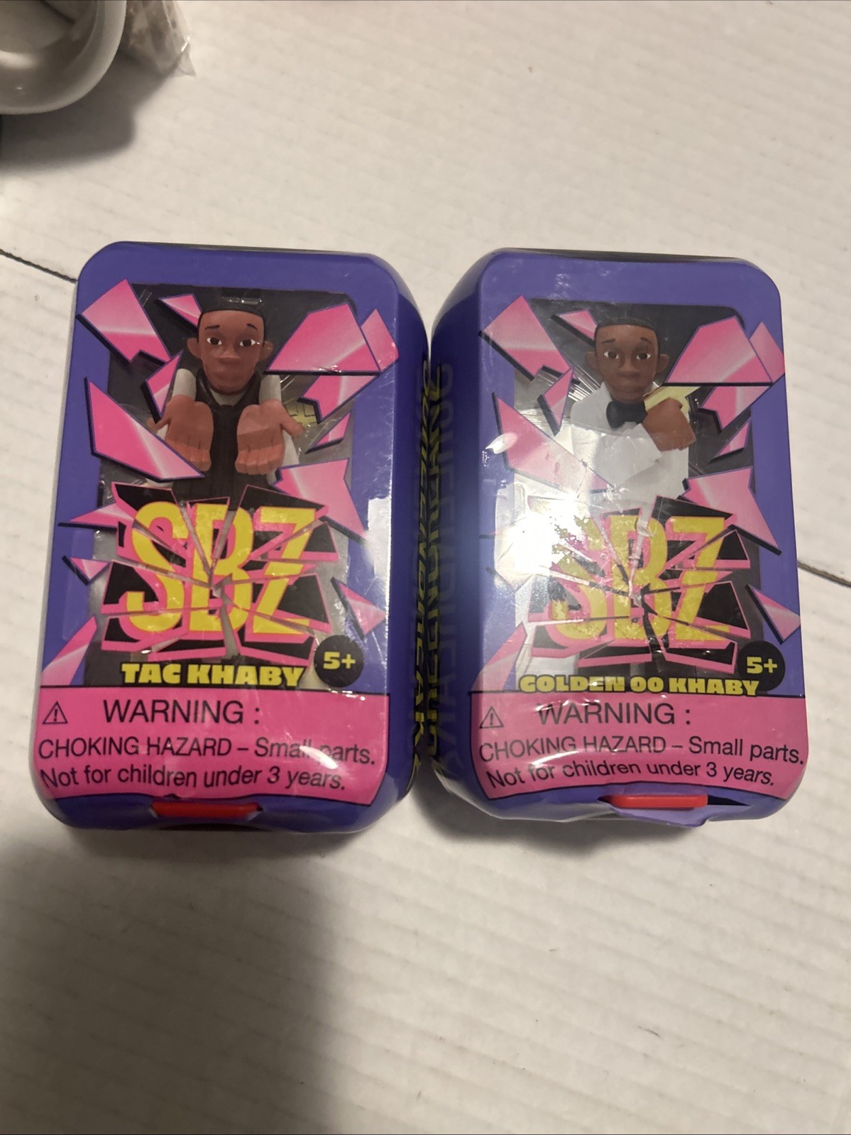 ScreenBreakz Collectible Figures Tac Khaby And Golden 00 Khaby Two For One Price