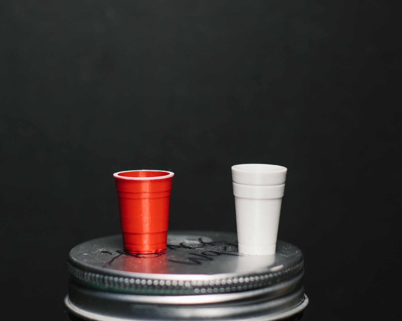 Miniature Cup Accessory for Legends, Mezco, NECA Action Figure/Dollhouse