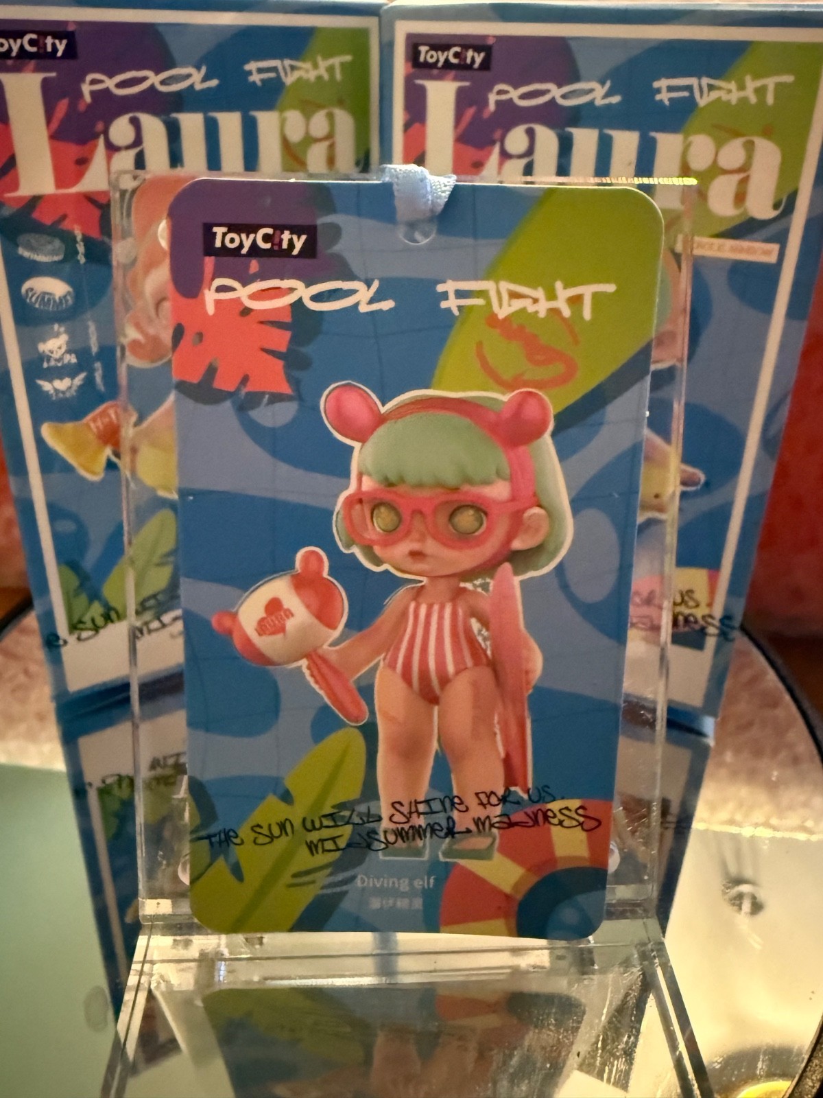 ToyCity Laura Blind Box Figure Card Confirmed Sealed Choose Character Authentic