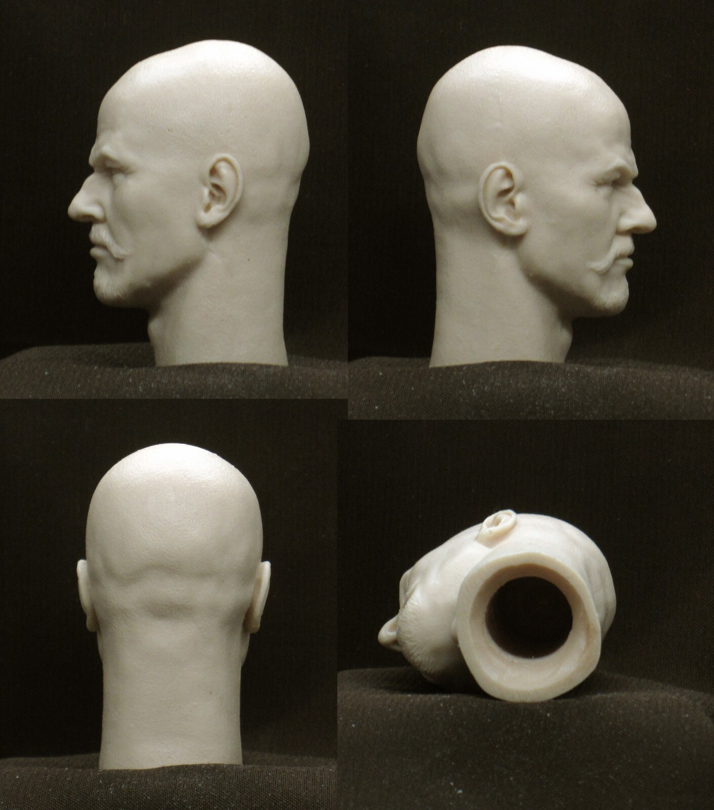 ##6187 CUSTOM RESIN UNPAINTED HEAD SCULPT ACTION FIGURES 1/6 Scale