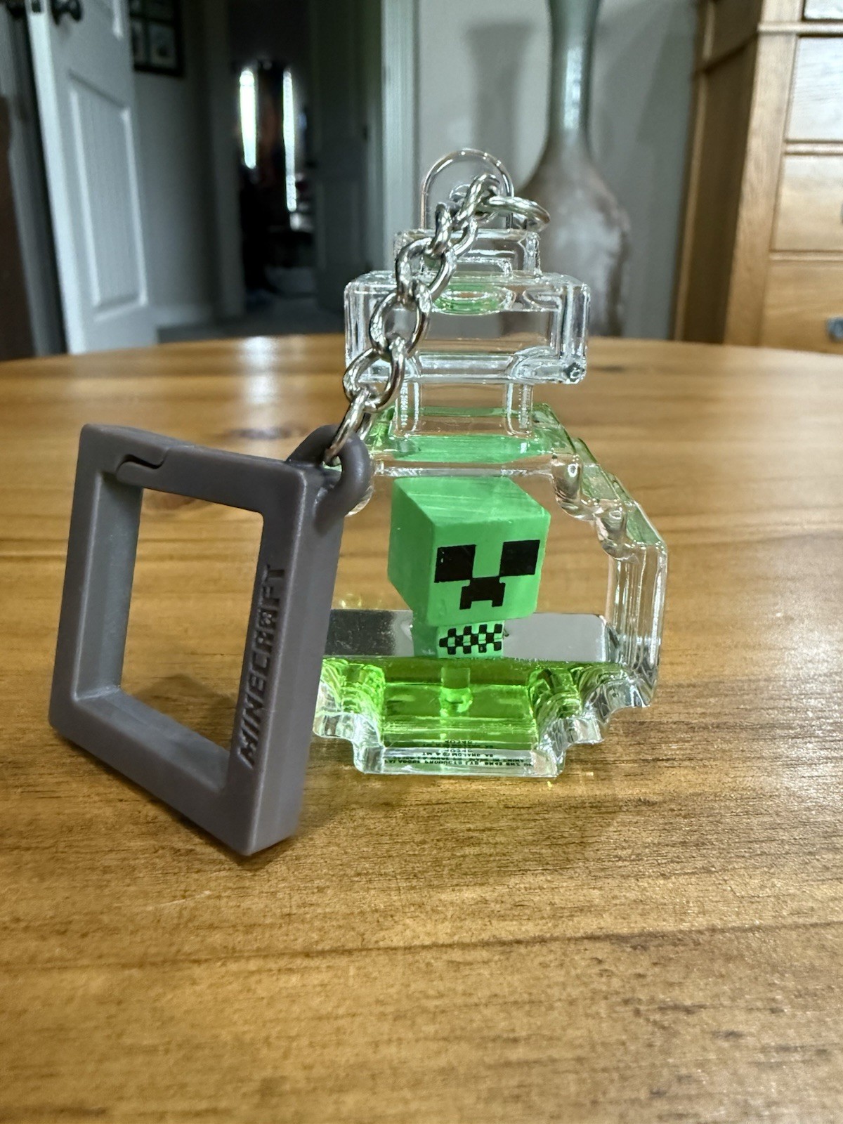 Minecraft Tsunameez Mystery Keychain Figure Green Creeper From Display Box