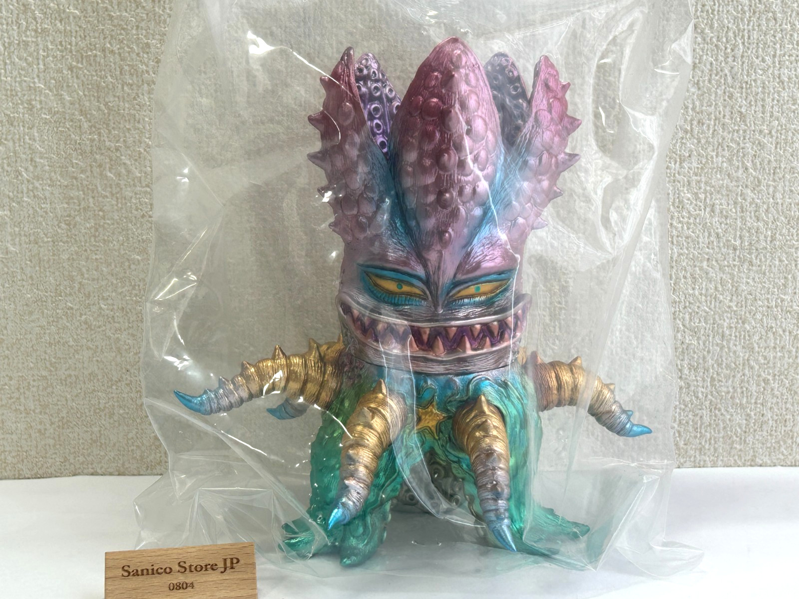 Siccaluna Koubou Soft Vinyl Toy Figure Sofubi KAIJU MEGURO H200mm MIJ w/ Header
