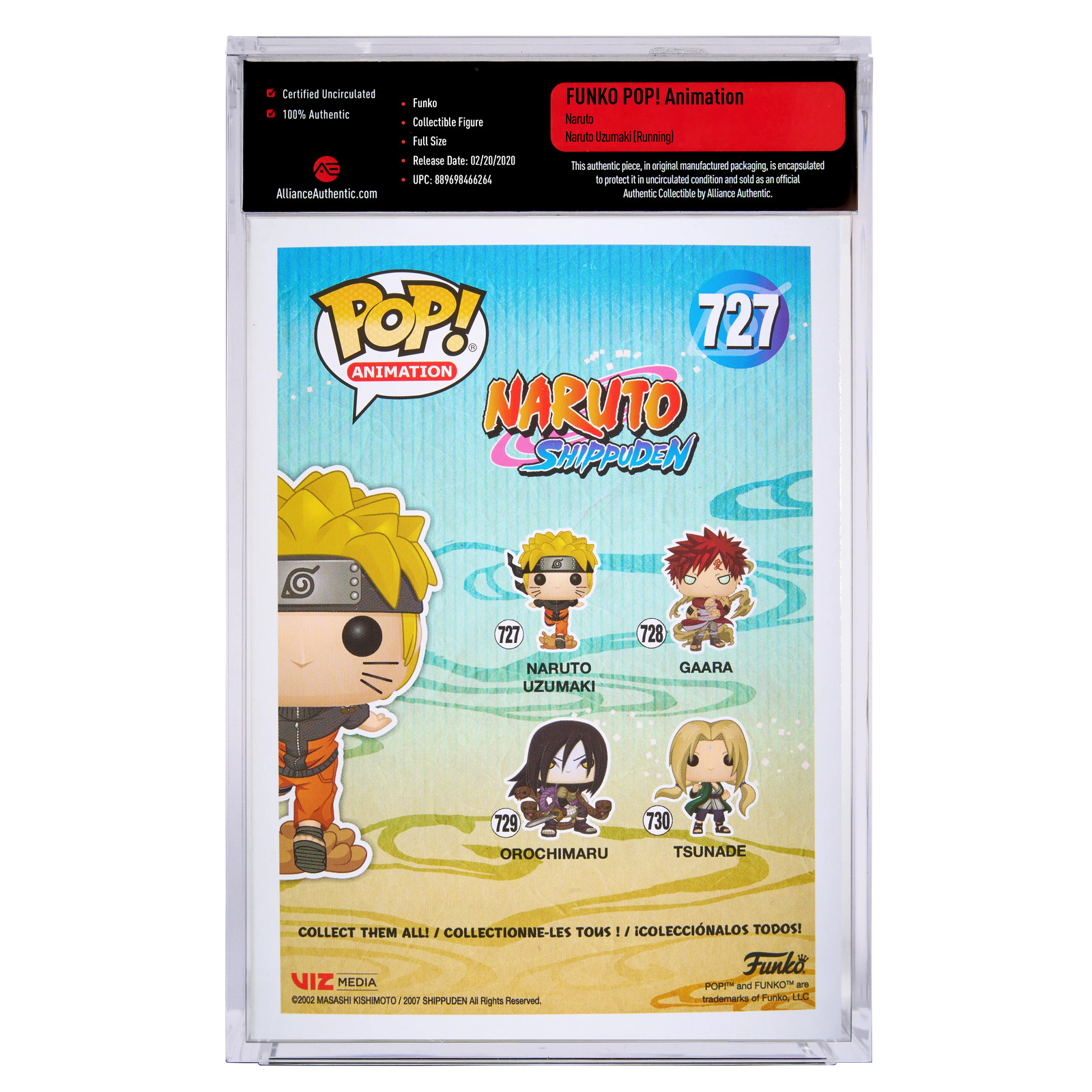 FUNKO POP! ANIMATION – NARUTO – NARUTO UZUMAKI (RUNNING) Encapsulated NFC-Secure