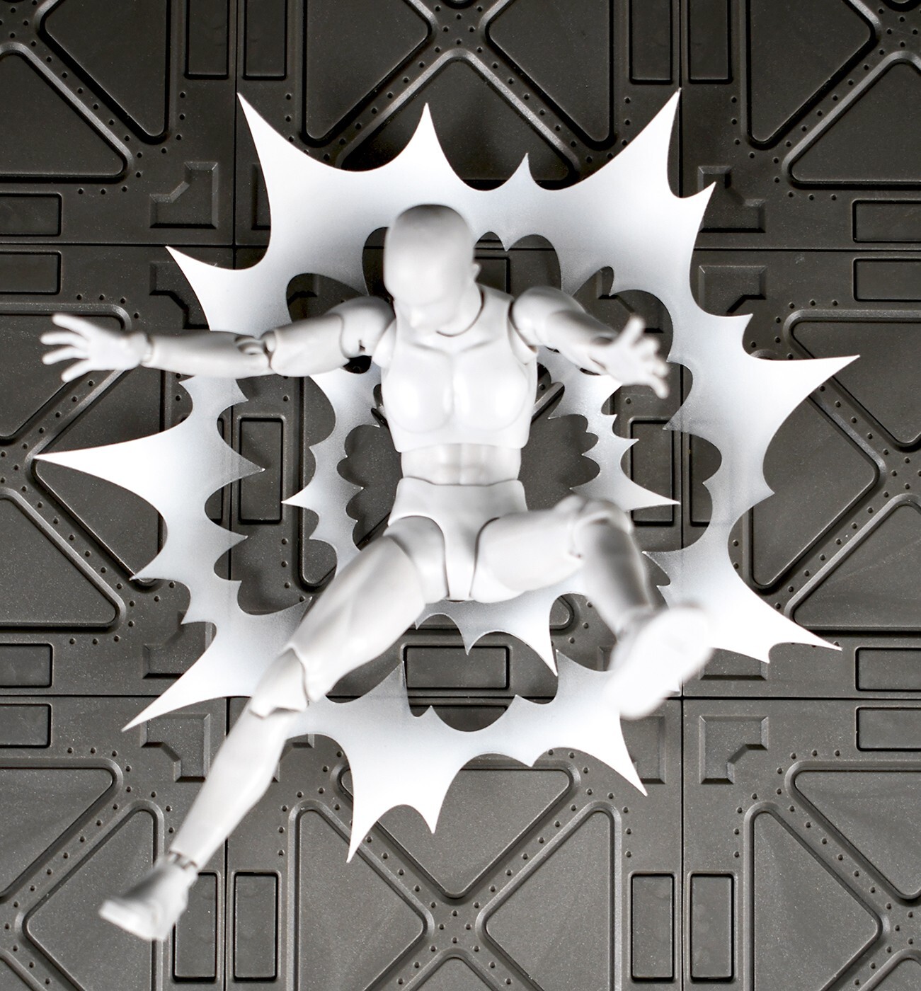 Shockwave Effect Piece Set – Great for Marvel Legends, SH Figuarts, Mafex