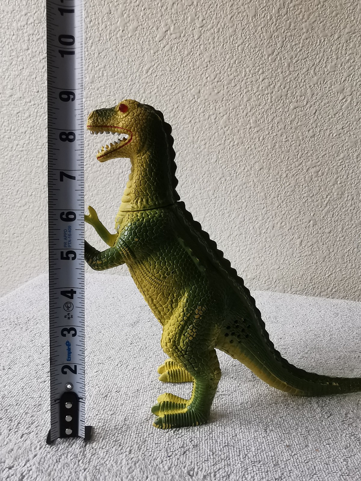1990 Imperial Light Up Roaring T-Rex Dinosaur Tyranosaurus Eyes Glow Working