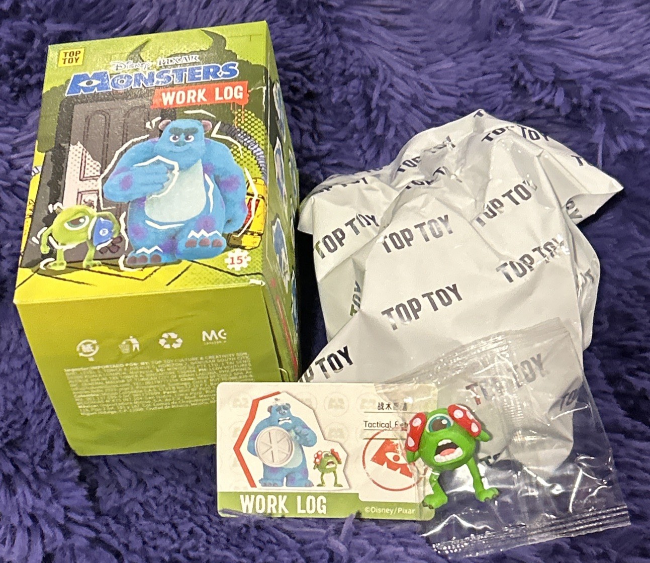 Top Toy Disney Pixar Monsters Inc Work Long Tactical Retreat New