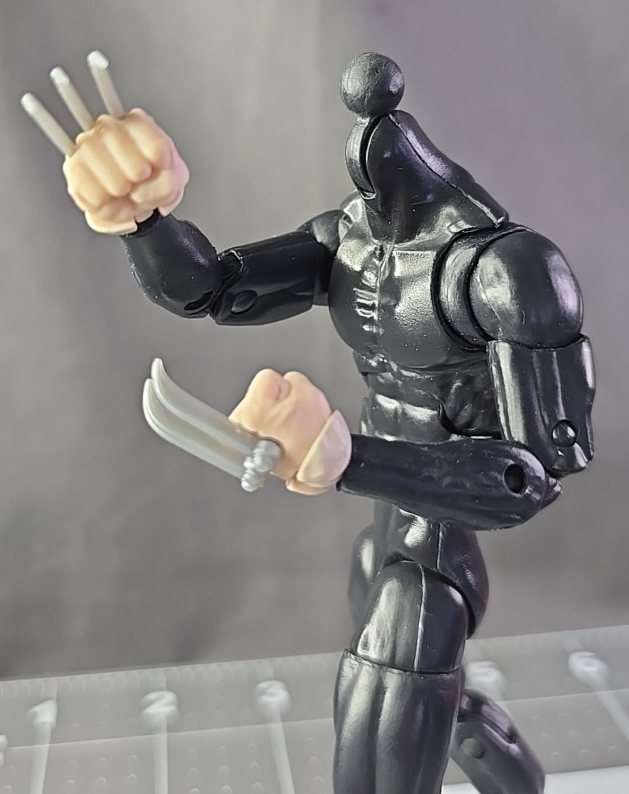 Marvel Legends Custom Fodder BLADE CLAW fist hands accessories (Owl Man)