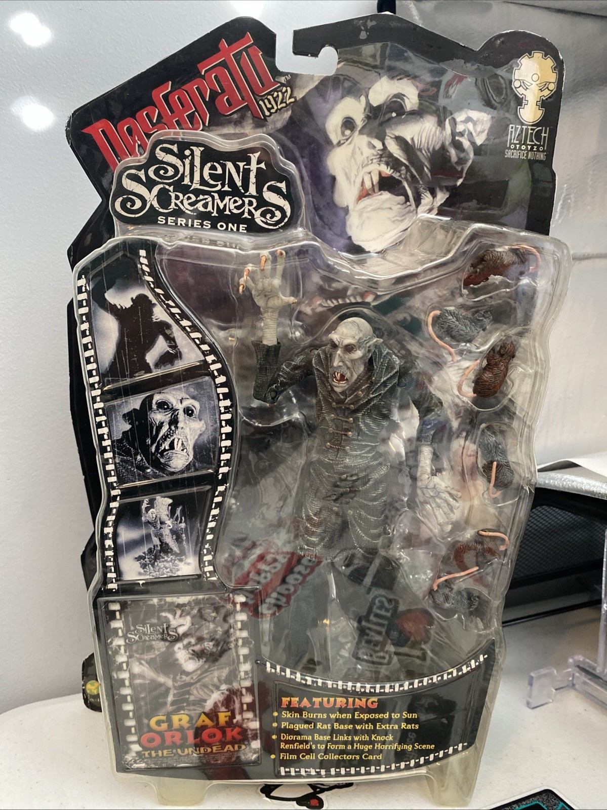 Nosferatu Graf Orlok 1922 – Silent Screamers Series One Black & White