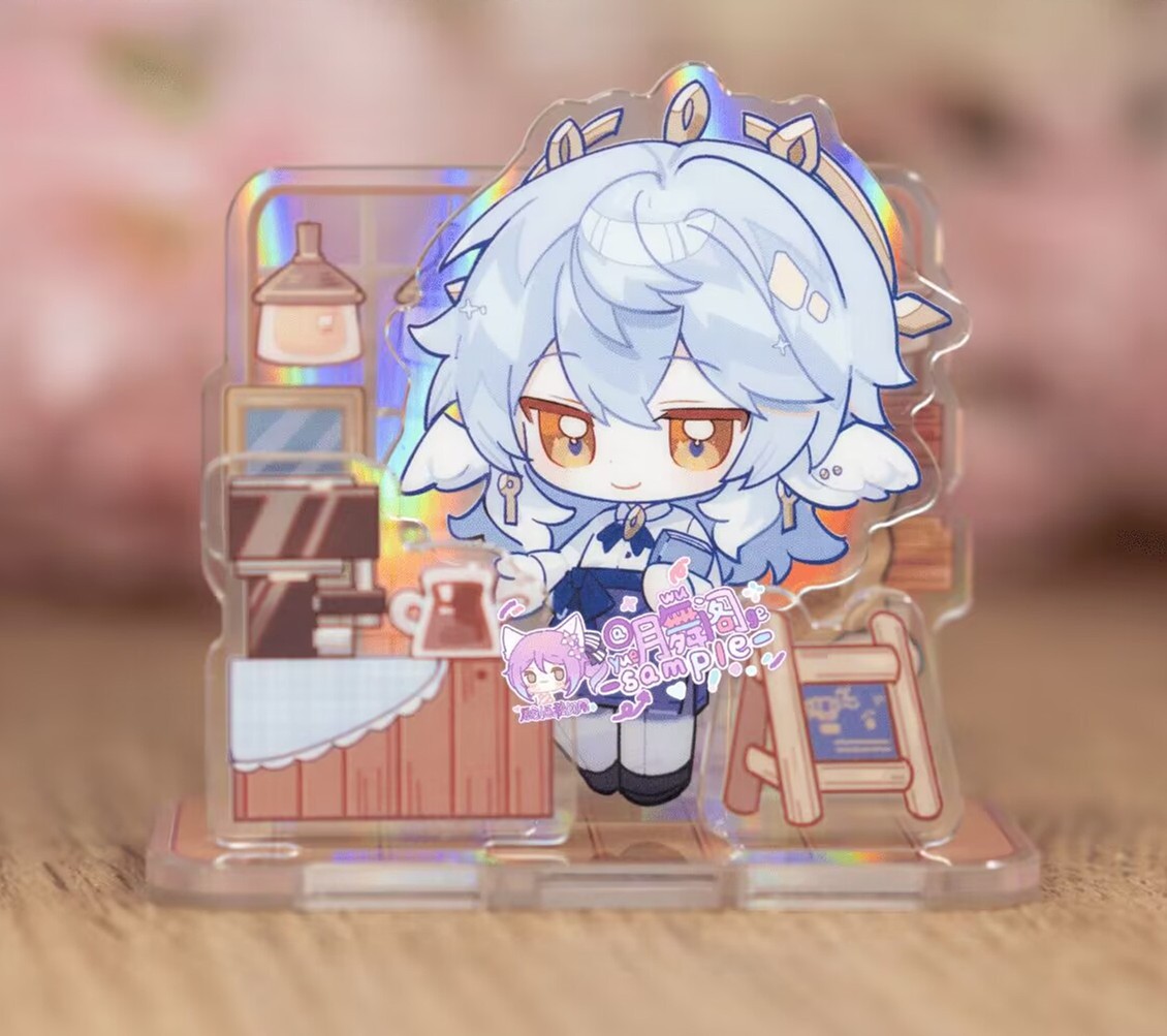 Honkai: Star Rail Sunday Acrylic Stand Standee Tabletop Figure 5cm