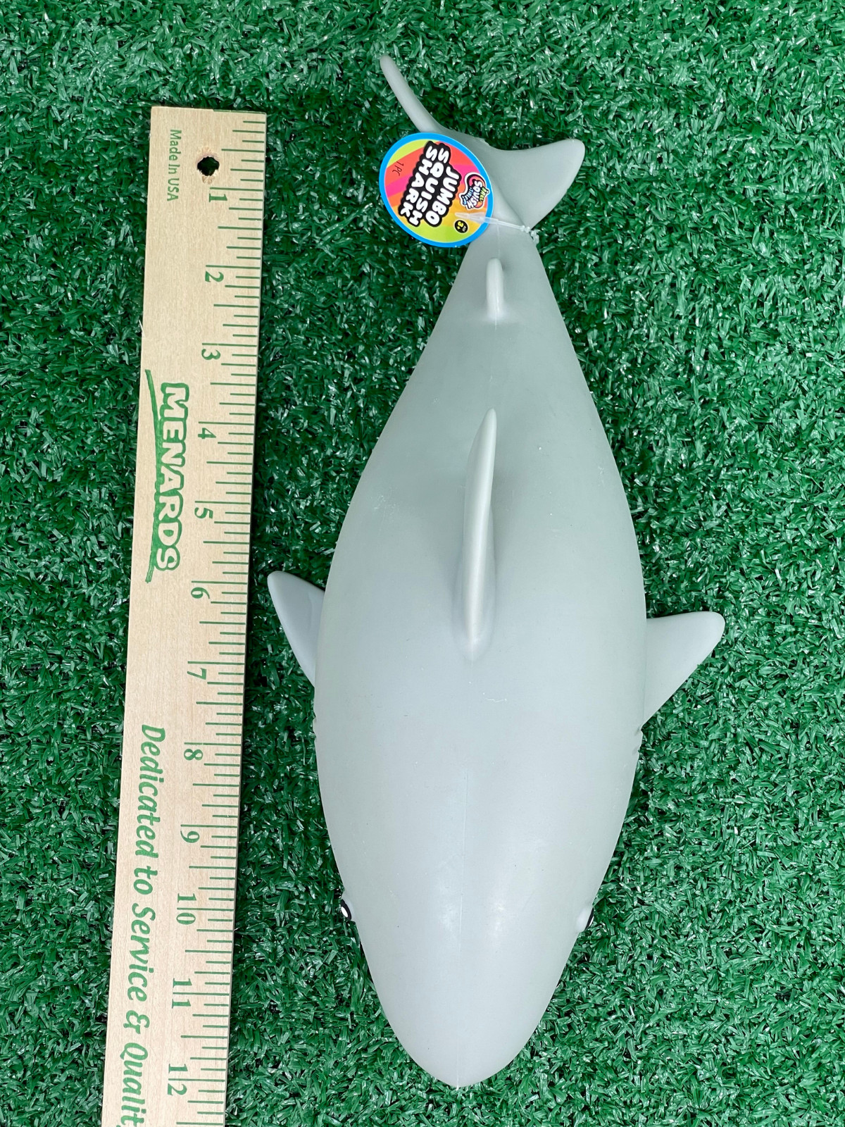 Jumbo Squish Great White Shark Large Stress Fidget Toy Viral Tik Tok Sensory NEW