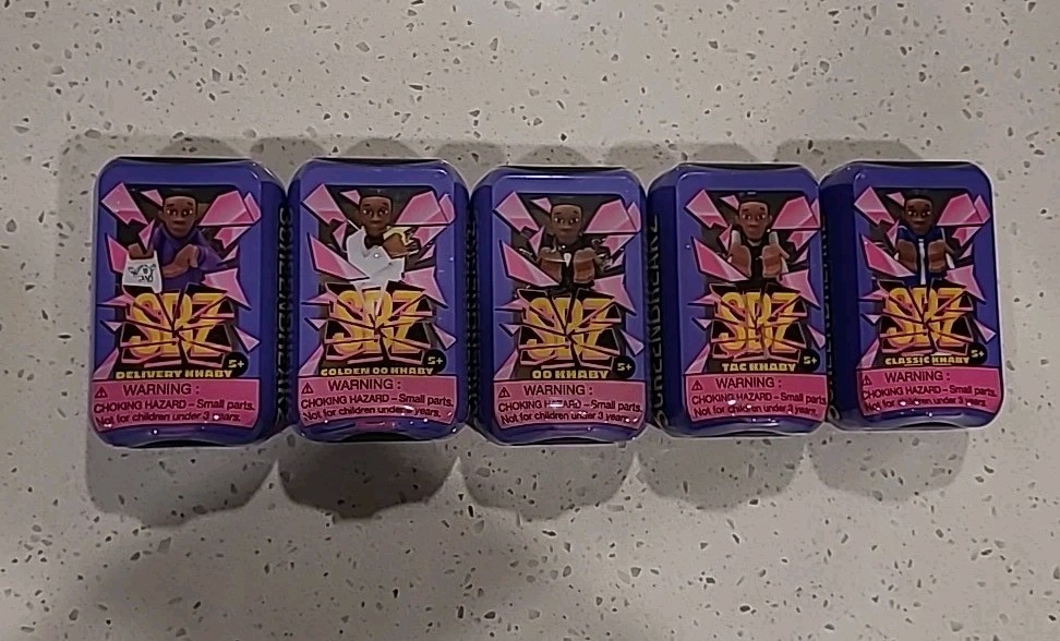 ScreenBreakz Khaby Set Of 5: Classic, 00, Tac, Delivery, Golden 00