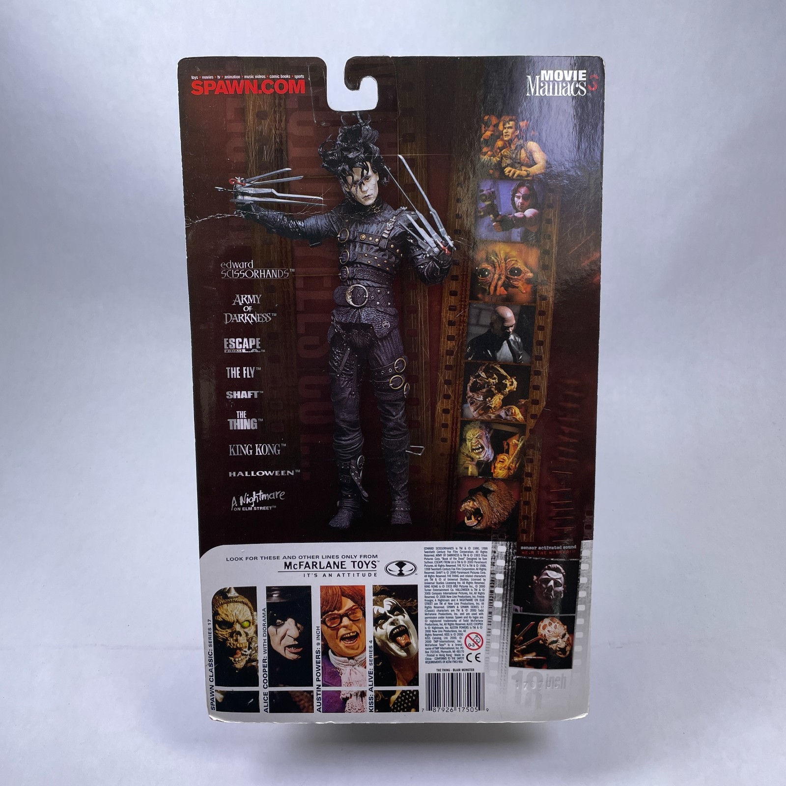 Norris Creature With Spider The Thing Action Figure McFarlane Movie Maniacs NIB