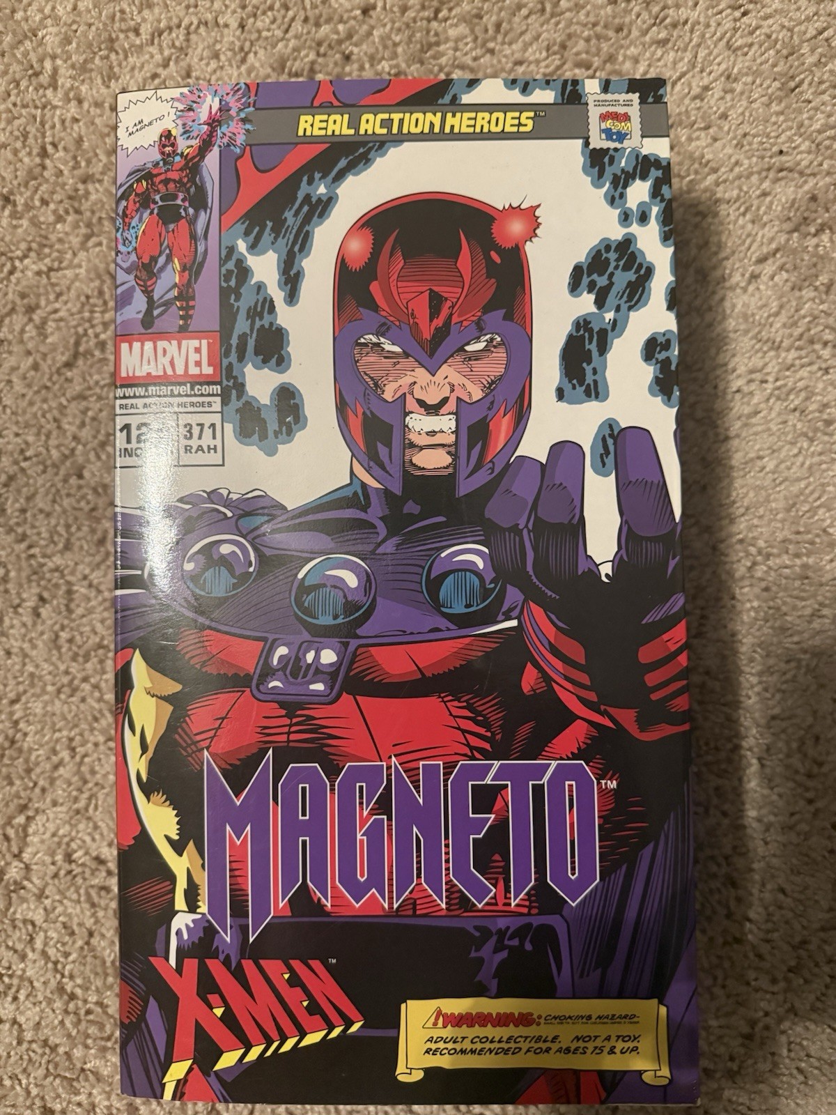 2008 Medicom Real Action Heroes X-Men Magneto Figure New In Box US Seller Rare