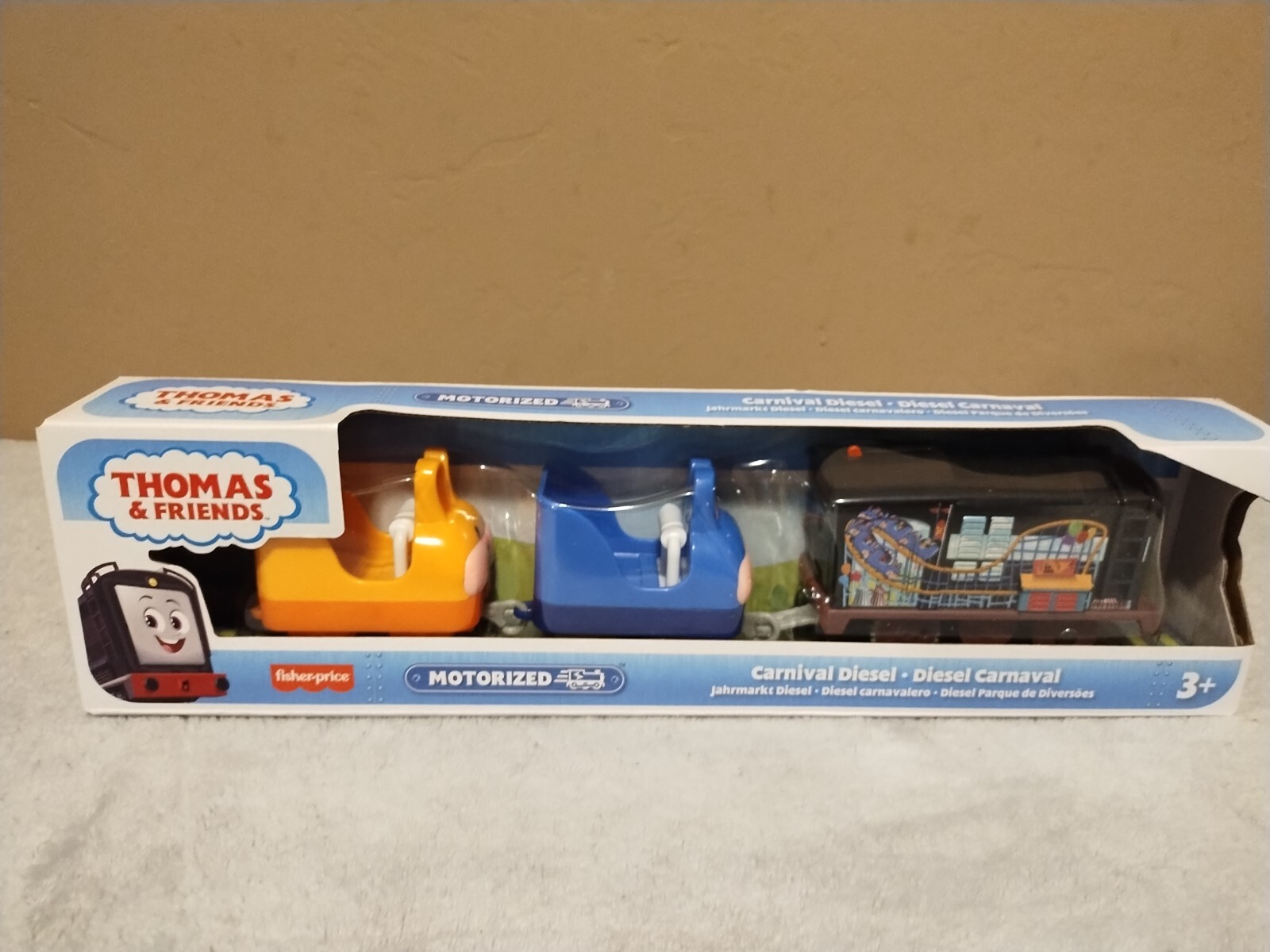 Thomas And Friends Motorized Train Carnival Diesel ~NEW