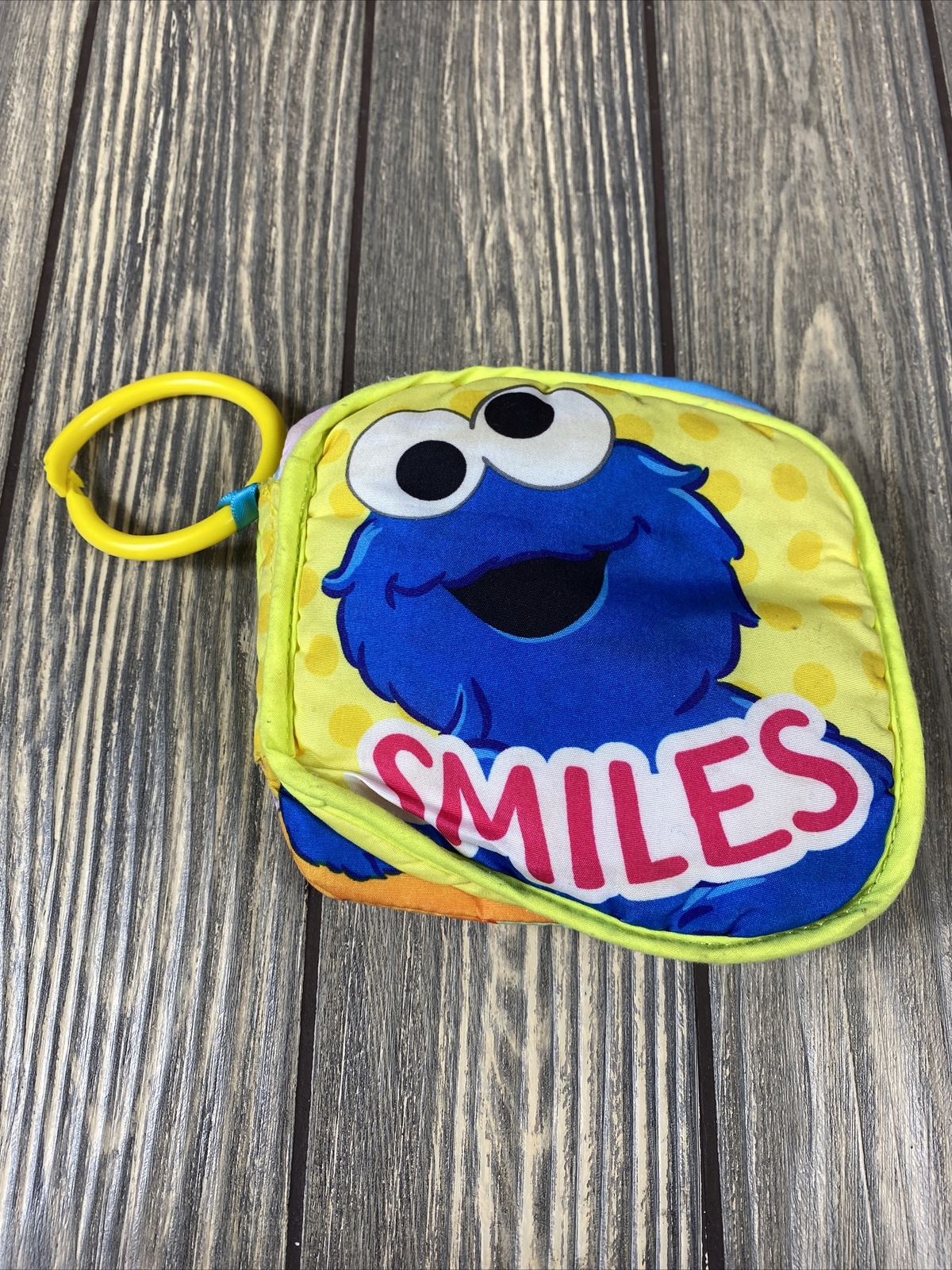 Soft Play Sesame Workshop Smiles Cookie Monster Book For Kids Toddler Baby 2010