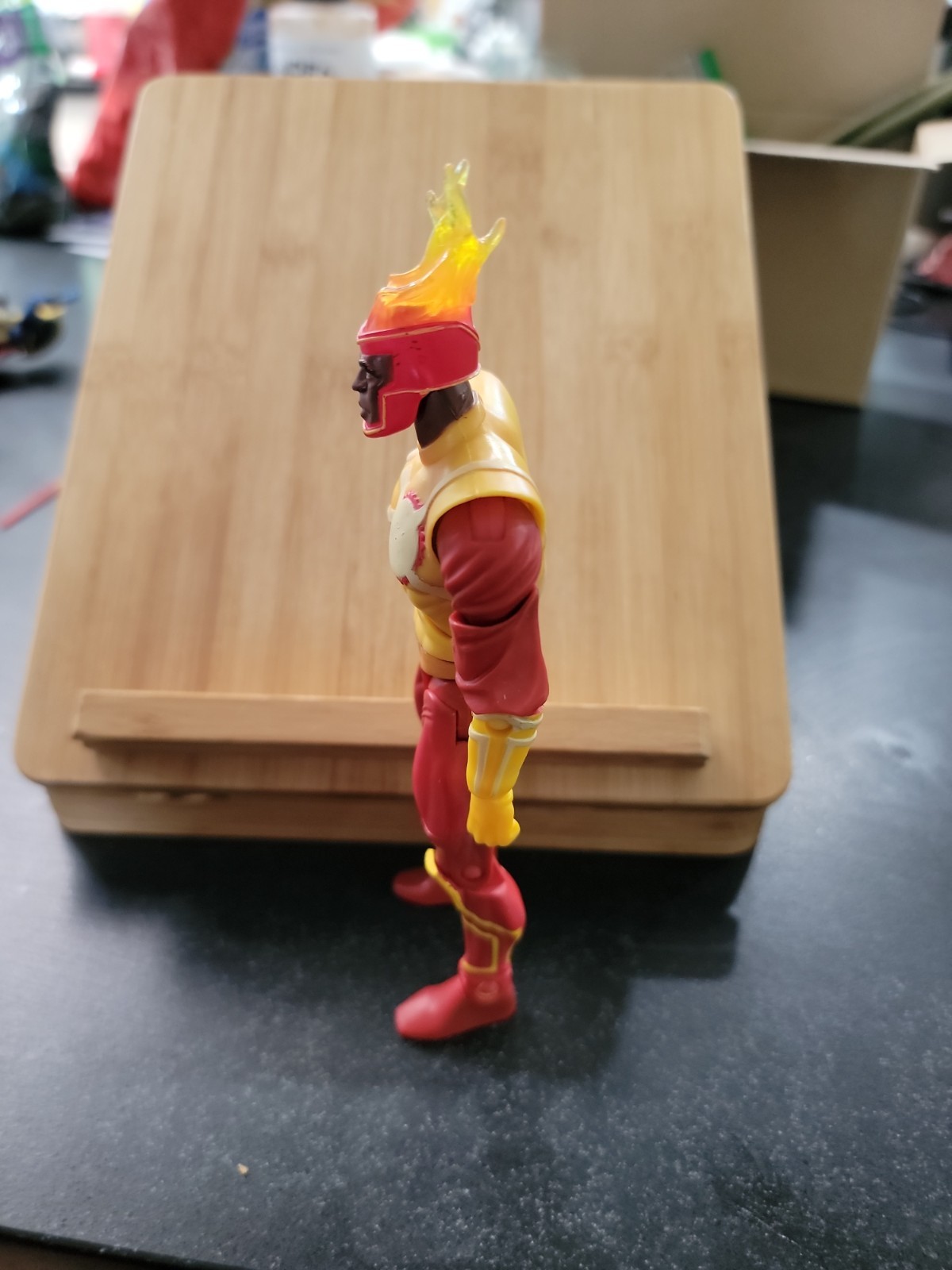DCU CLASSICS FIRESTORM VARIANT 2008 ACTION FIGURE LOOSE Missing Accessories