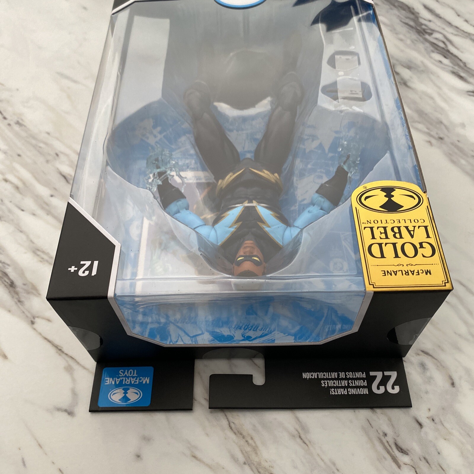 GREAT CONDITION Mcfarlane Black Lightning DC Multiverse Gold Label Figure 2023