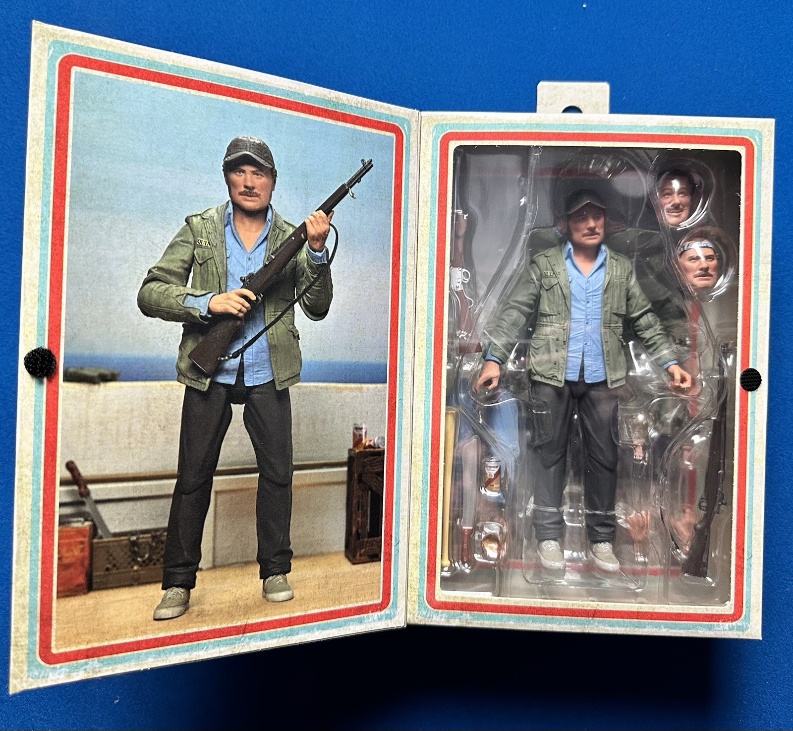 Neca Jaws 50th Anniversary Ultimate Quint 7 Inch Scale Action Figure New 2026