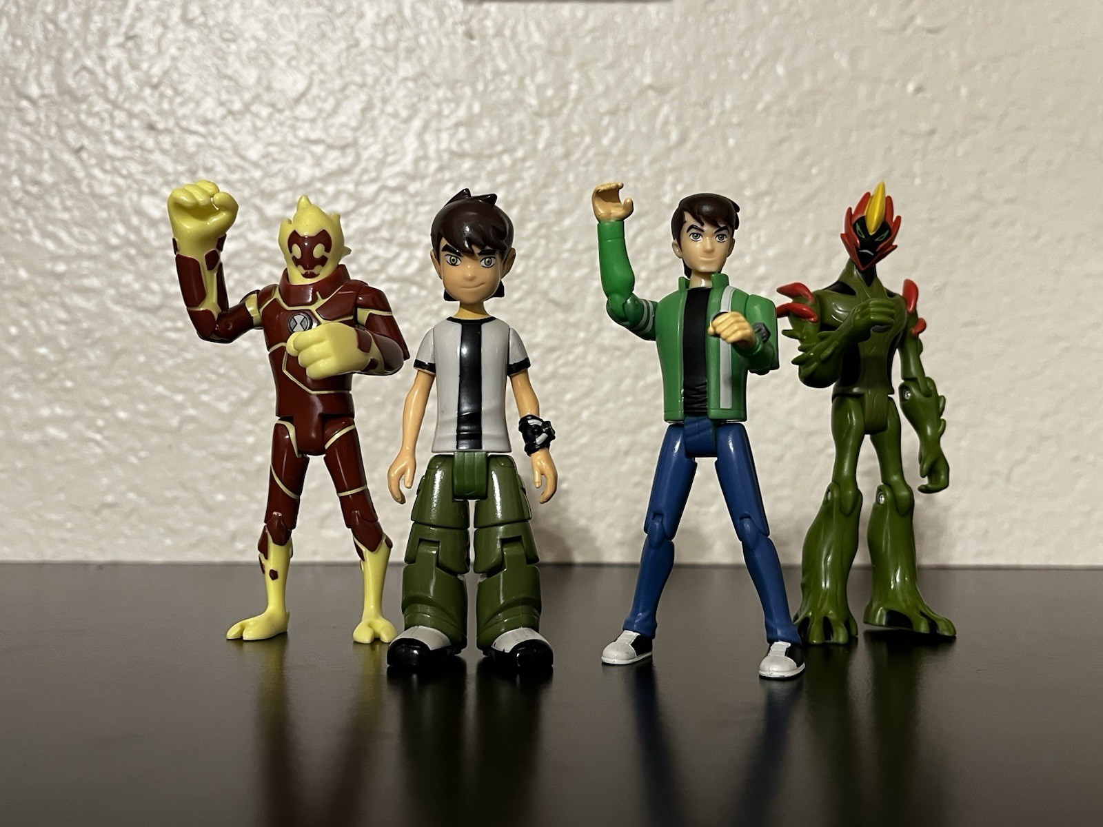 Ben 10 Alien Force Evolution Exclusive 4 Action Figure Set 1