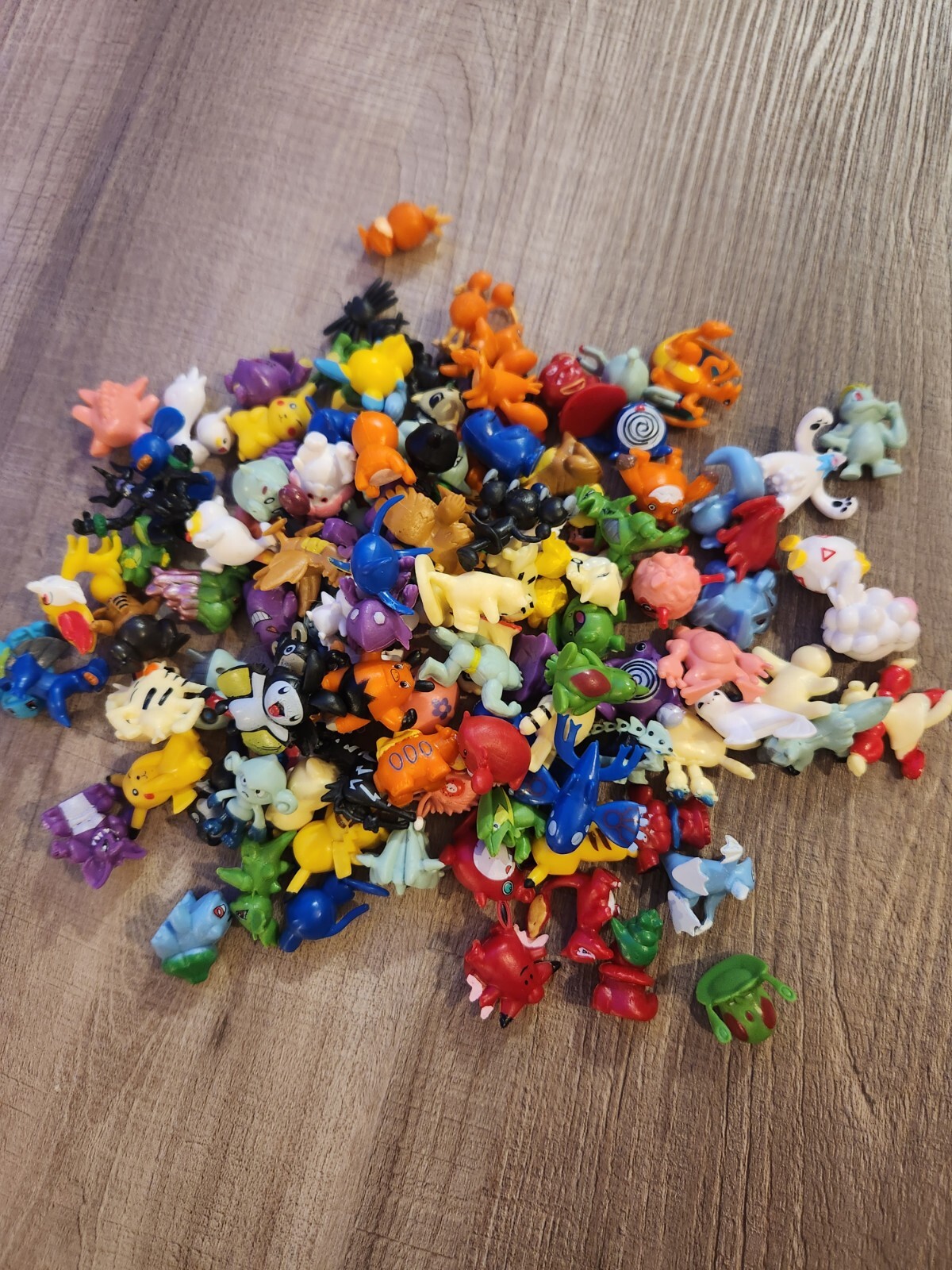 Lot of Assorted Pocket Monsters – 72 Tiny/Mini Figures