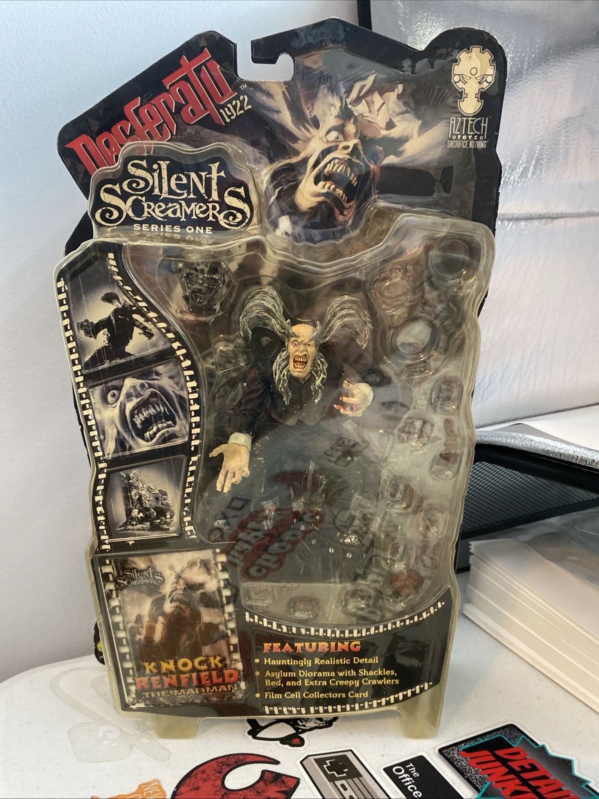 Silent Screamers Series 1 Nosferatu 1922 |Knock Renfield the Madman Figure Card