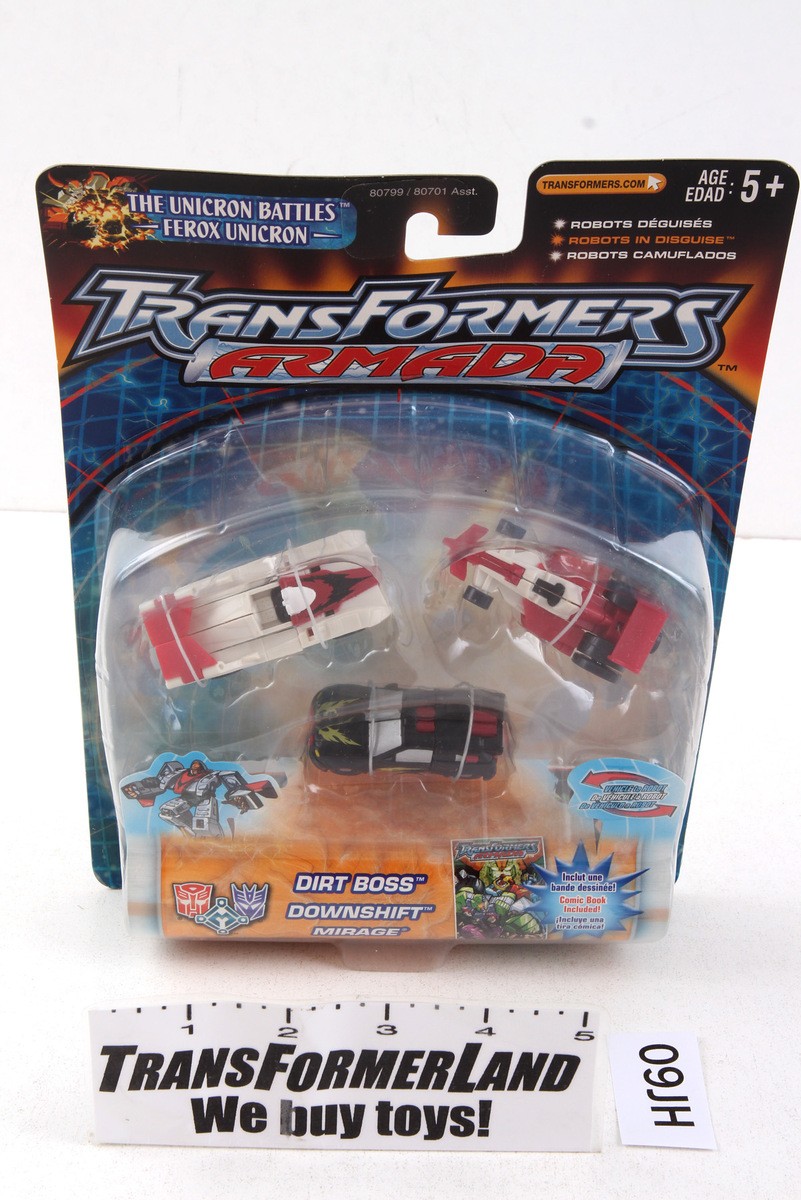Transformers Armada Mini-Cons Road Assault Team Sealed MISB MOSC