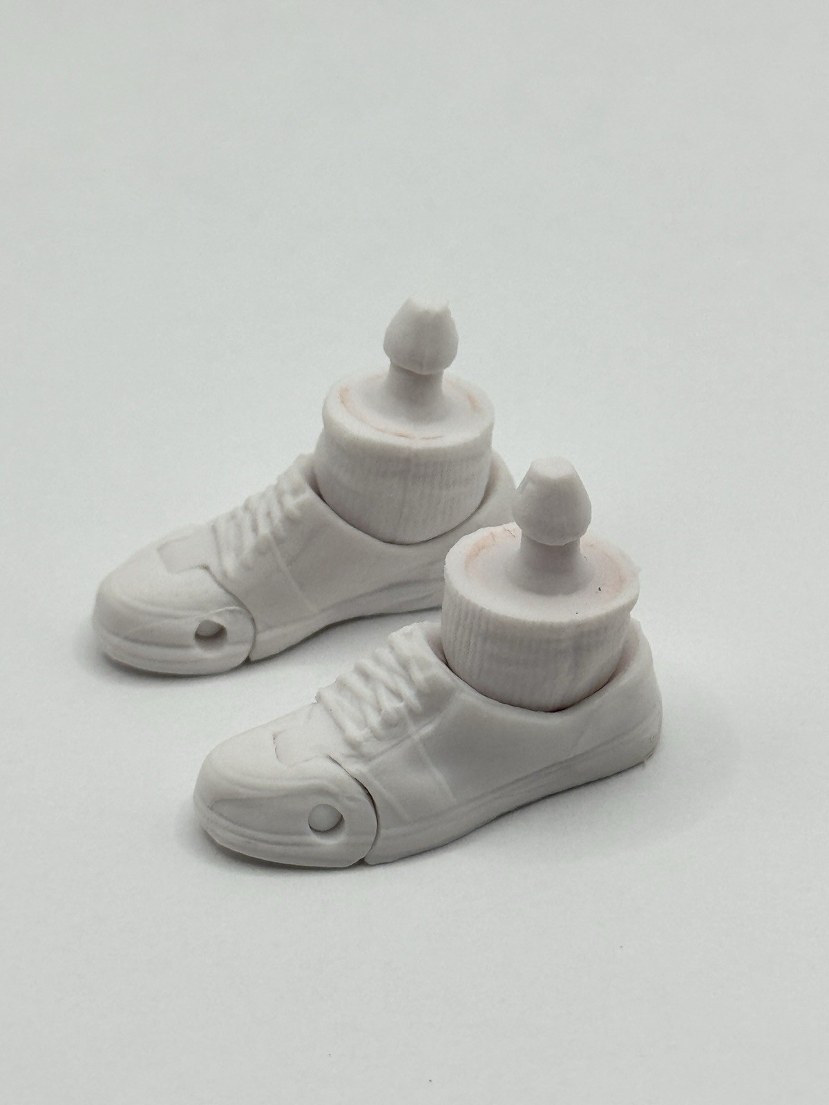 WWE Ultimate Edition – Ultimate White Shoes Only Fodder Mattel Figure 1/12 Scale