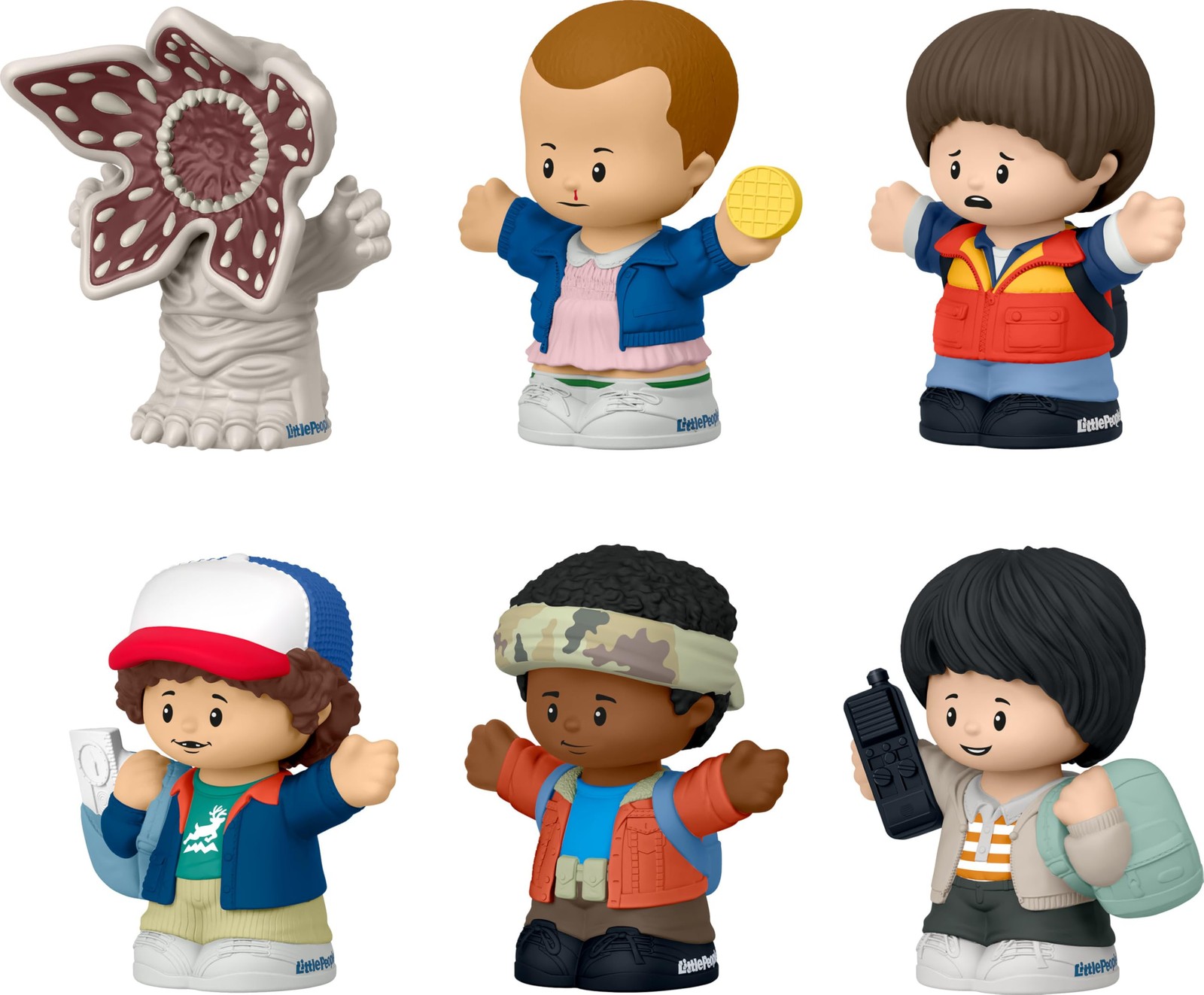 Stranger Things Castle Byers Set: 6 Figures for Adults & Fans in Display Package