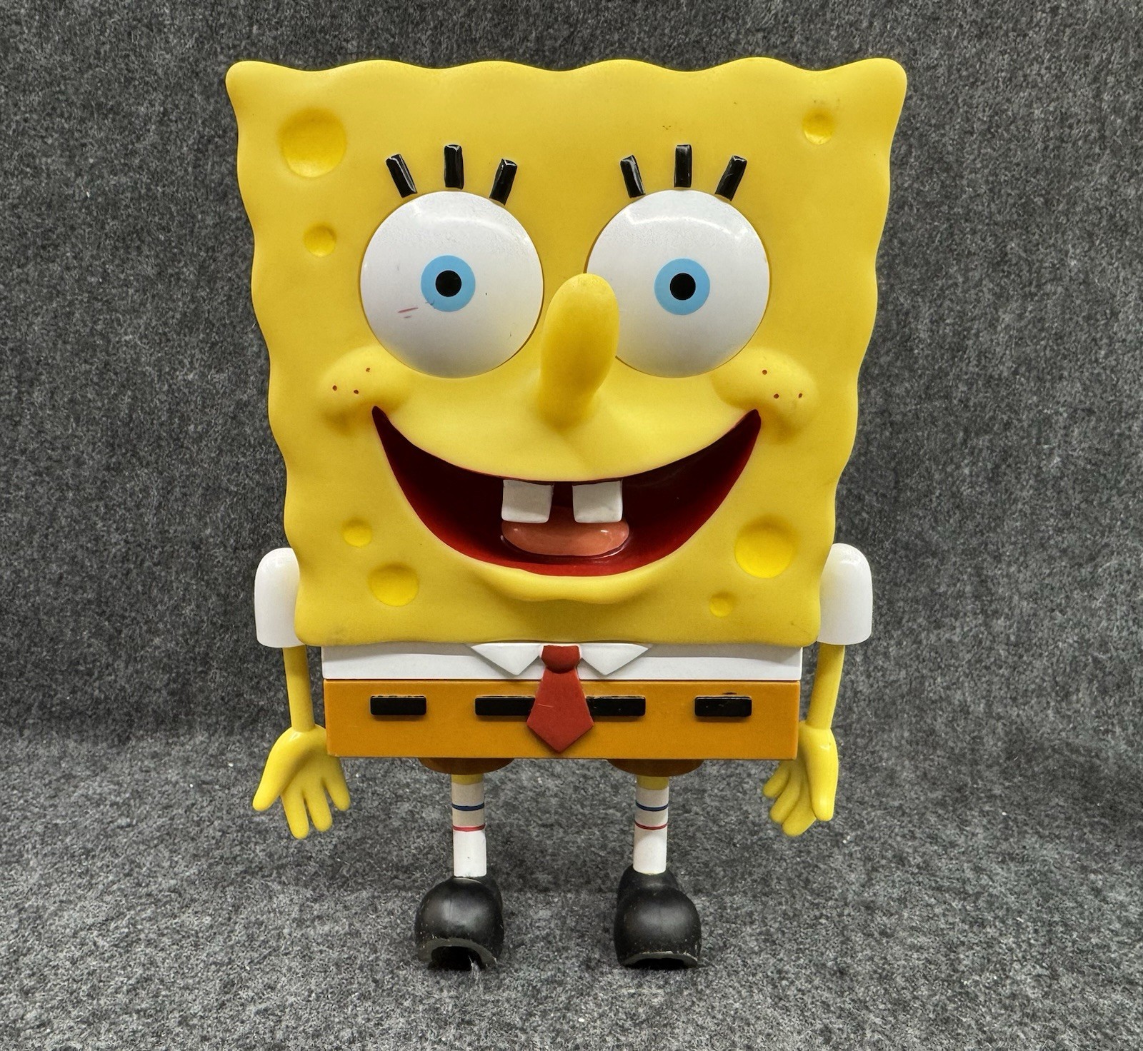 VIACOM SpongeBob SquarePants Talking Squeeze Me 2002 9&Prime;×6×3&Prime; Doll WORKS!