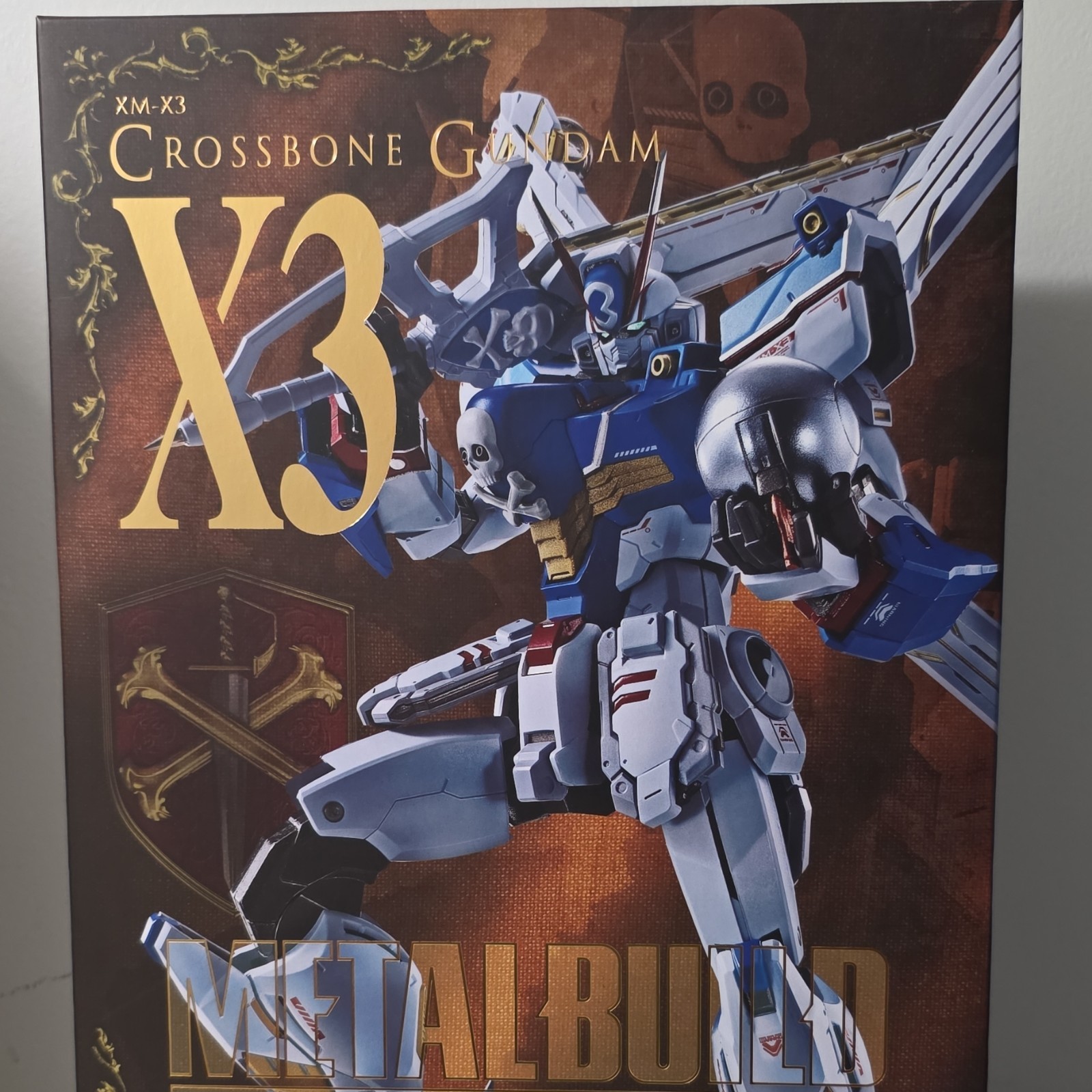 Bandai Spirits Metal Build Gundam Crossbone Gundam X3 Action Figure
